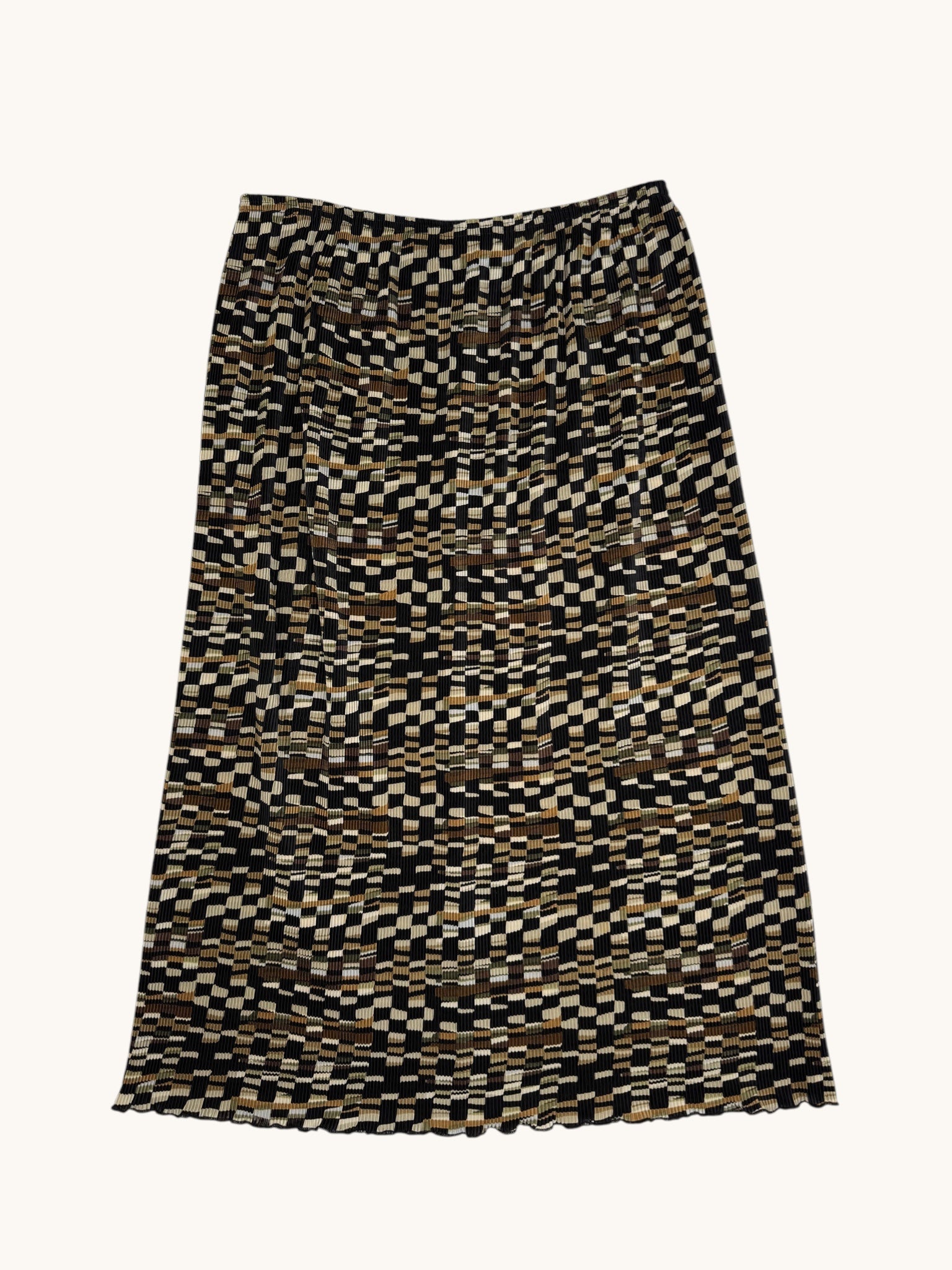 90s CLIO Multicolor Patterned Skirt