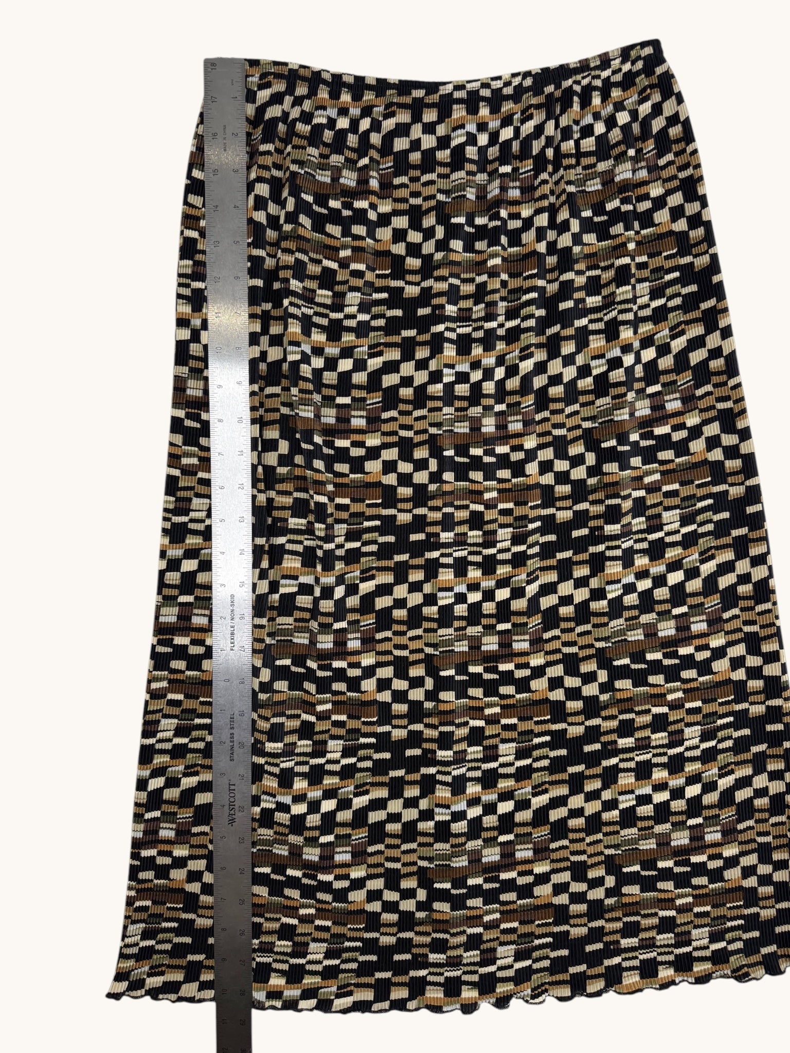 90s CLIO Multicolor Patterned Skirt