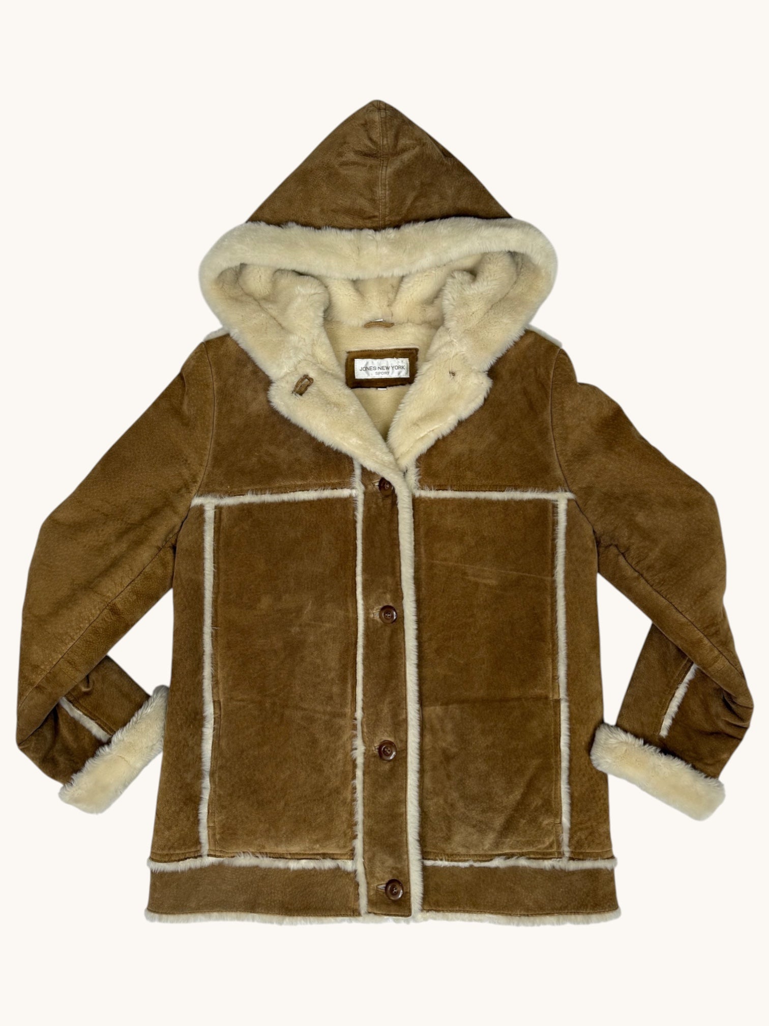 00s Jones New York Brown Suede Jacket - S
