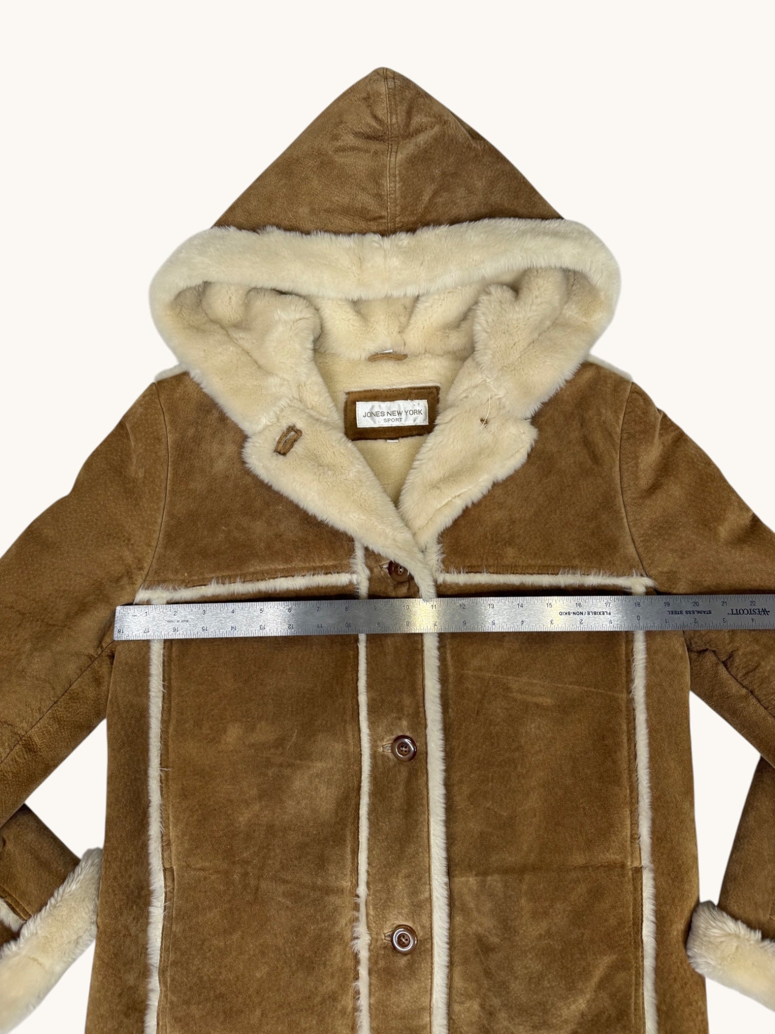 00s Jones New York Brown Suede Jacket - S