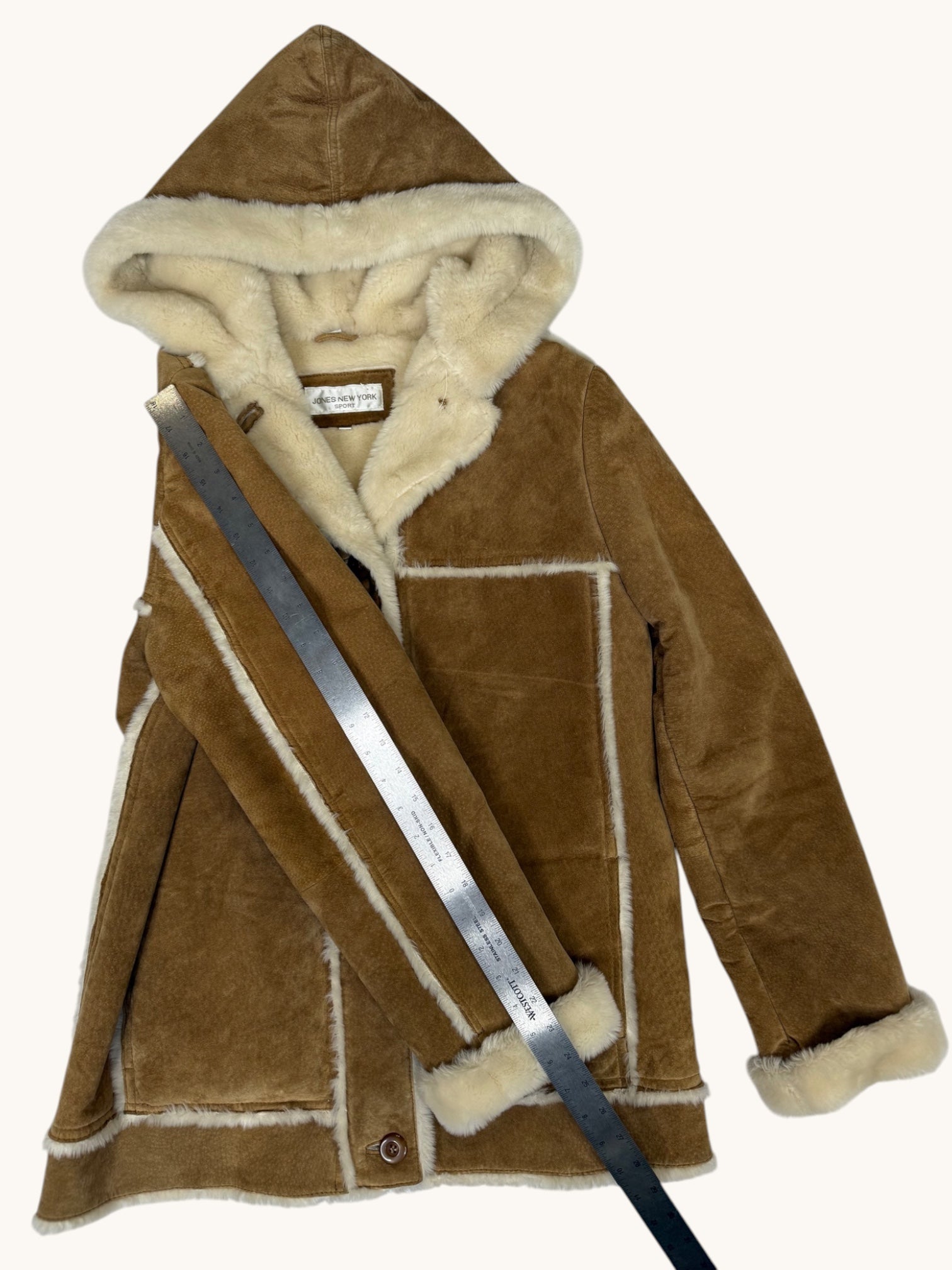 00s Jones New York Brown Suede Jacket - S