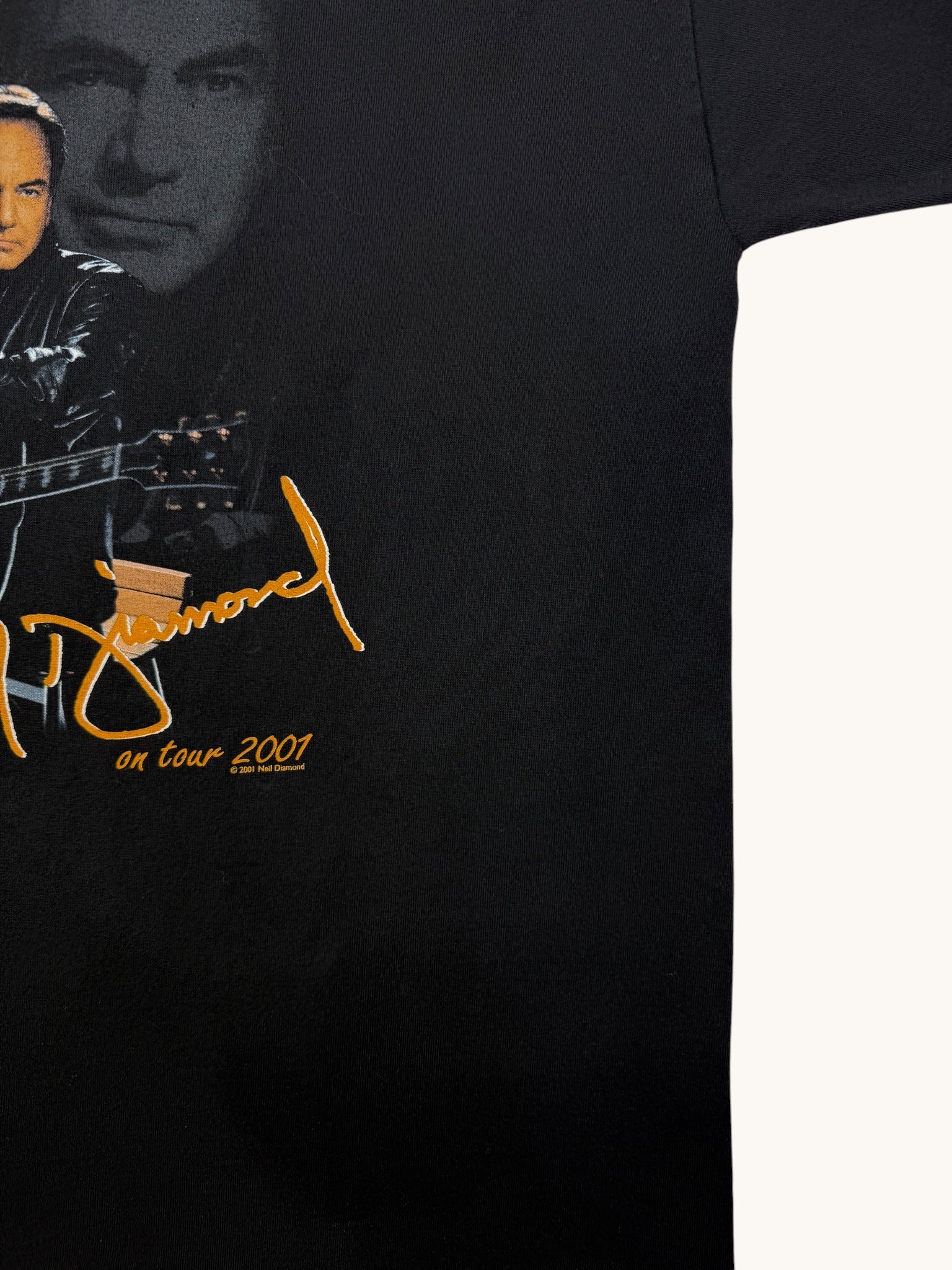 00s Gildan Black Neil Diamond Tour Tee - L