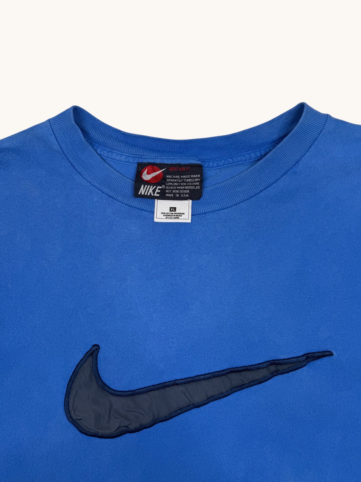 90s Nike Blue Tubular Tee - XL