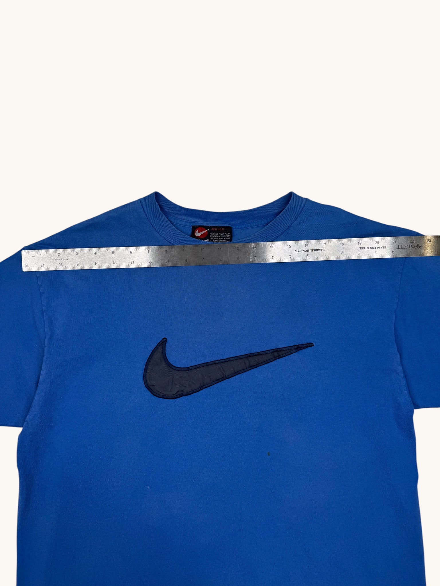 90s Nike Blue Tubular Tee - XL