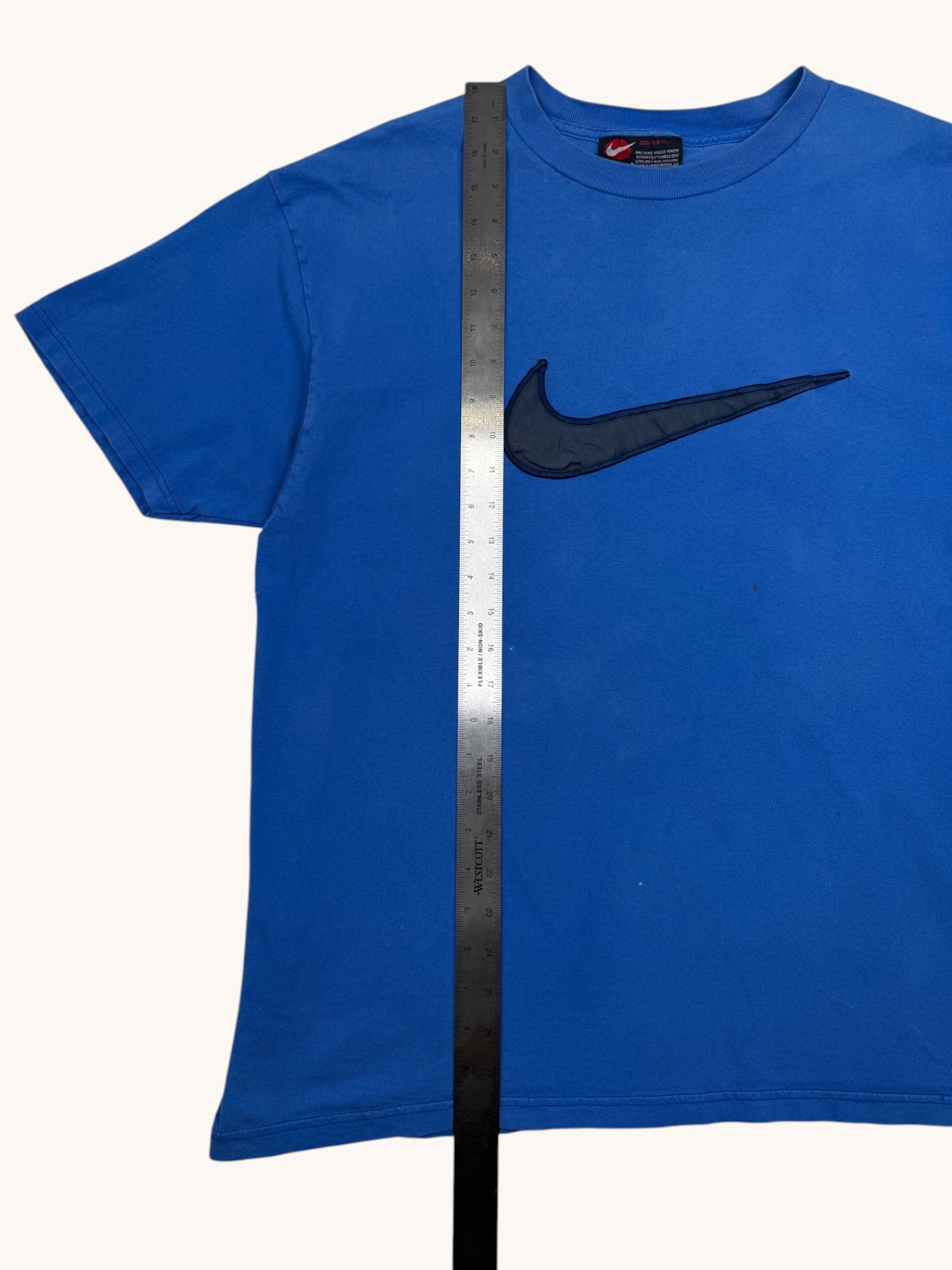 90s Nike Blue Tubular Tee - XL