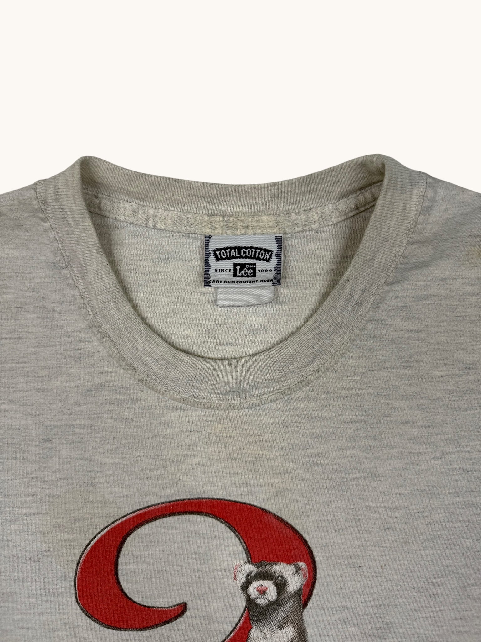 90s Lee Gray 3 Ferrets Bar & Grille Tee