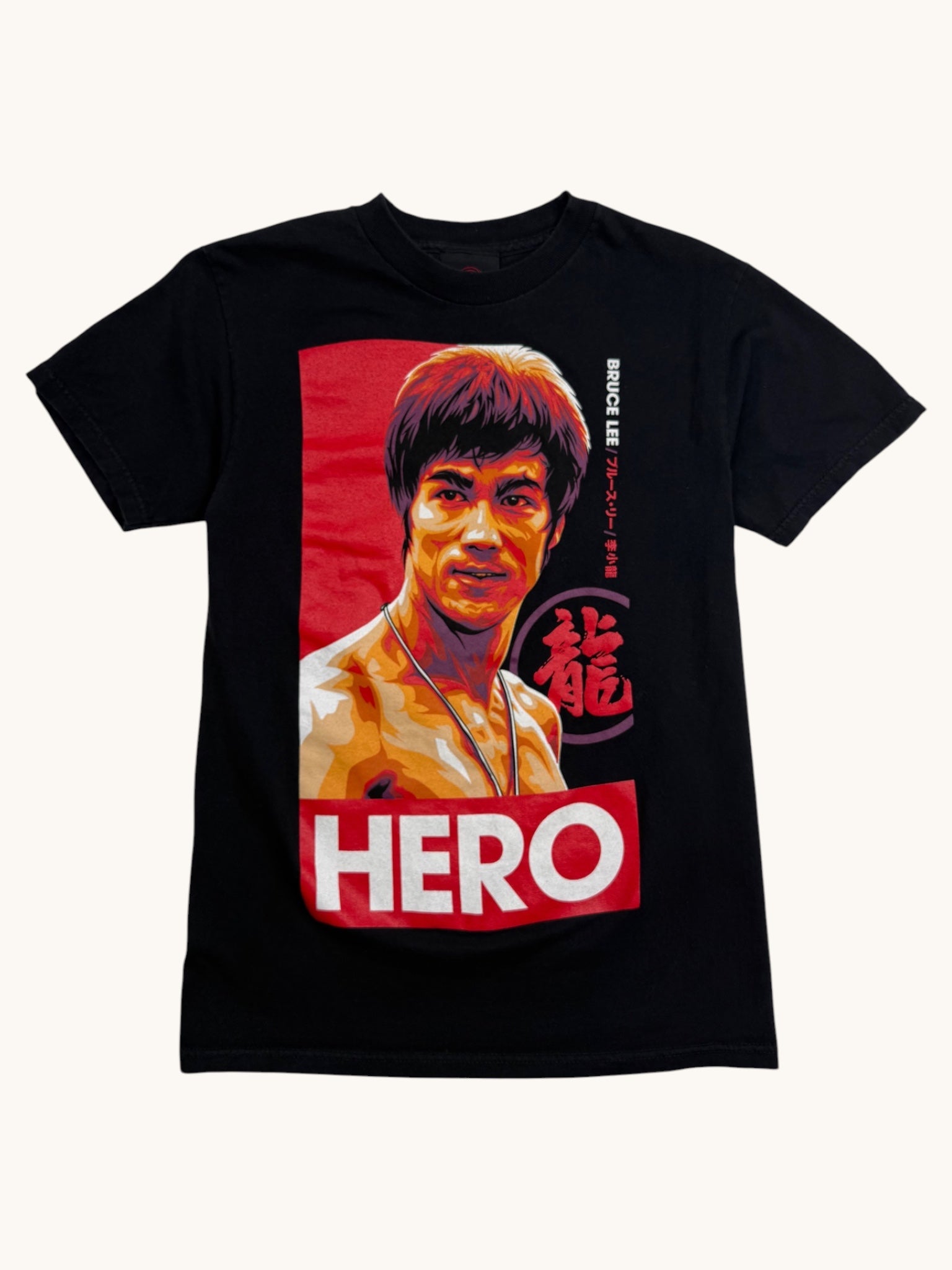 90s Bruce Lee Hero Graphic Tee