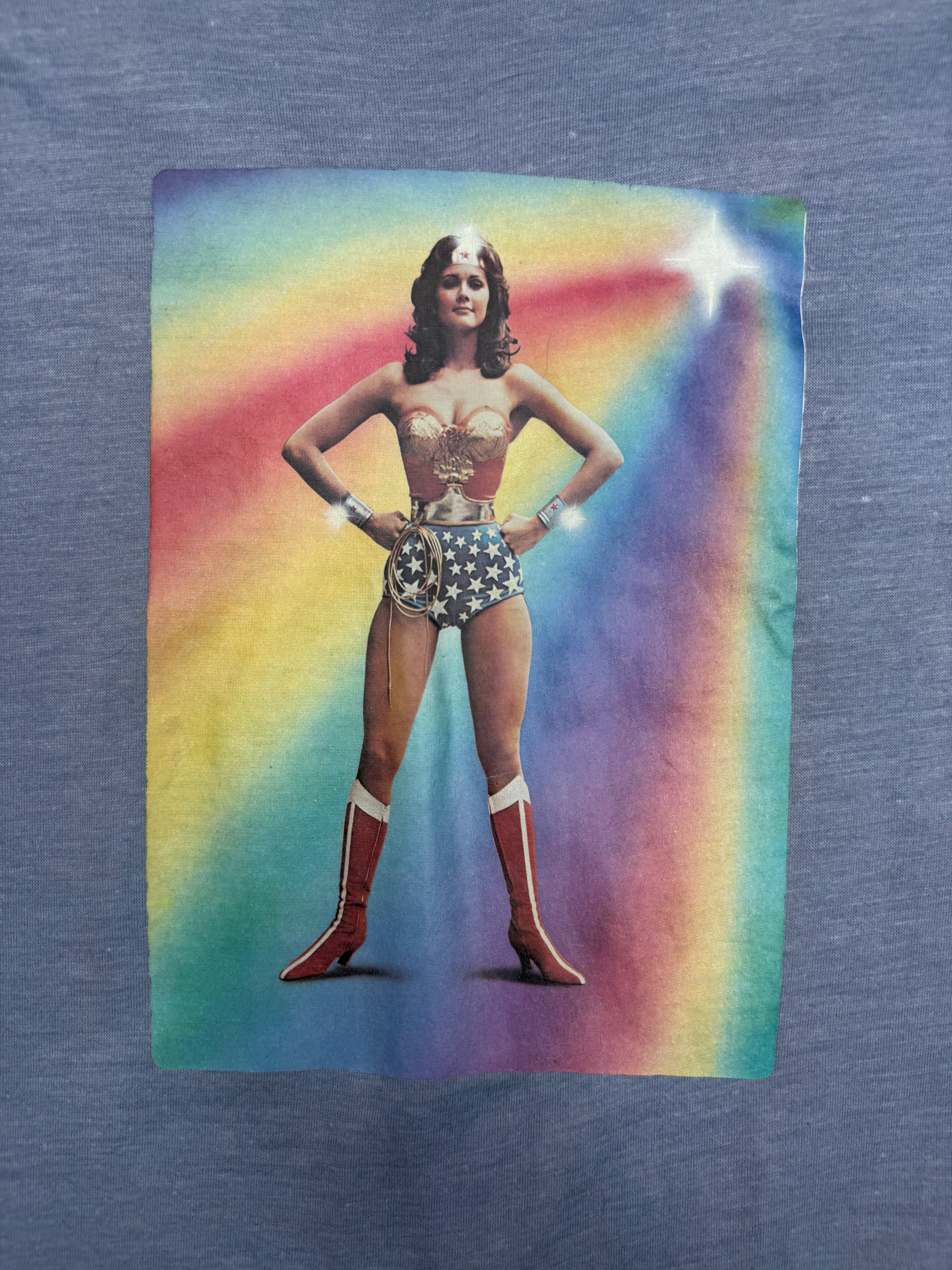 70s Wonder Woman Graphic Tee - M