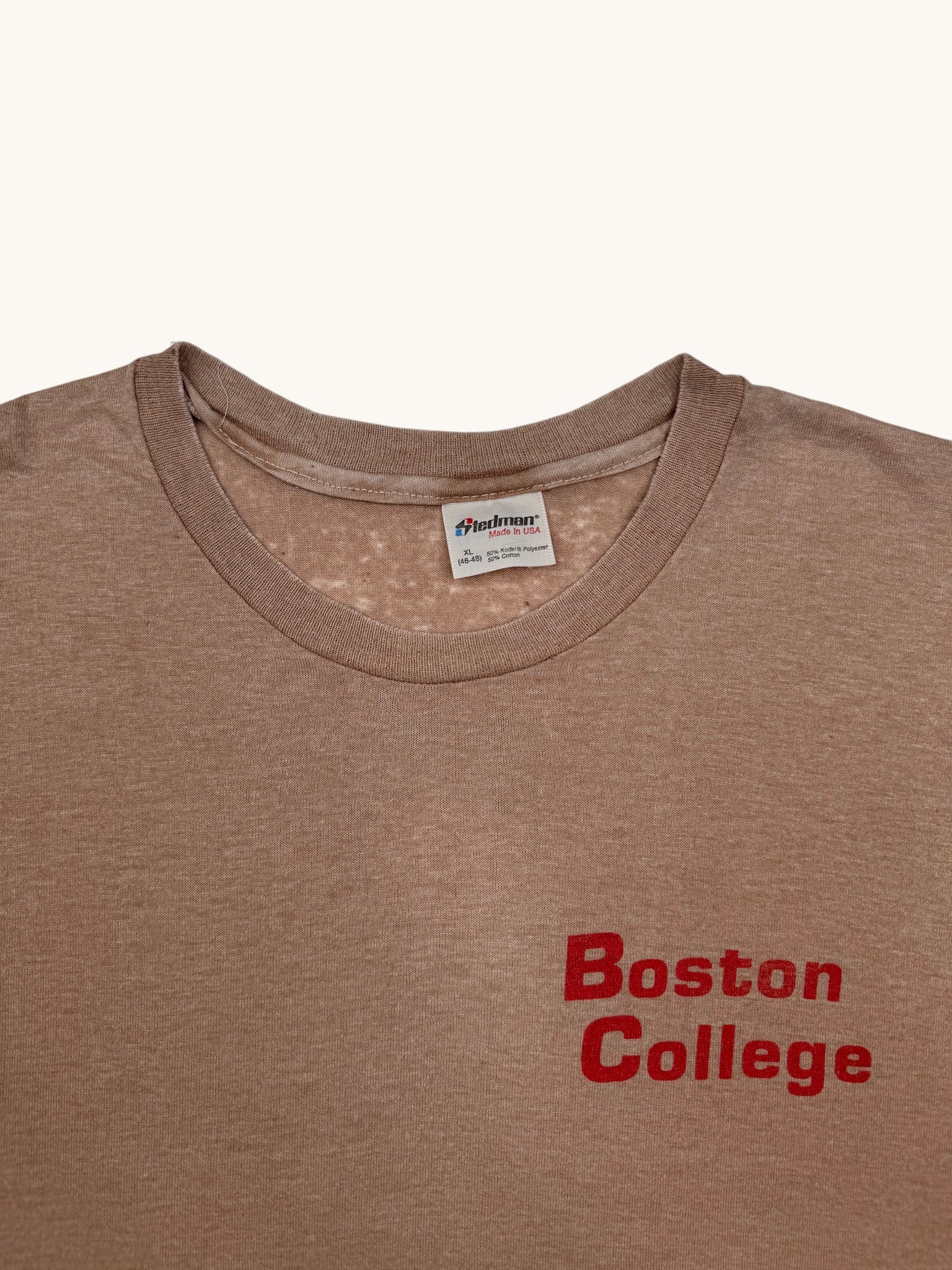 80s Stedman Boston College Tee - XL