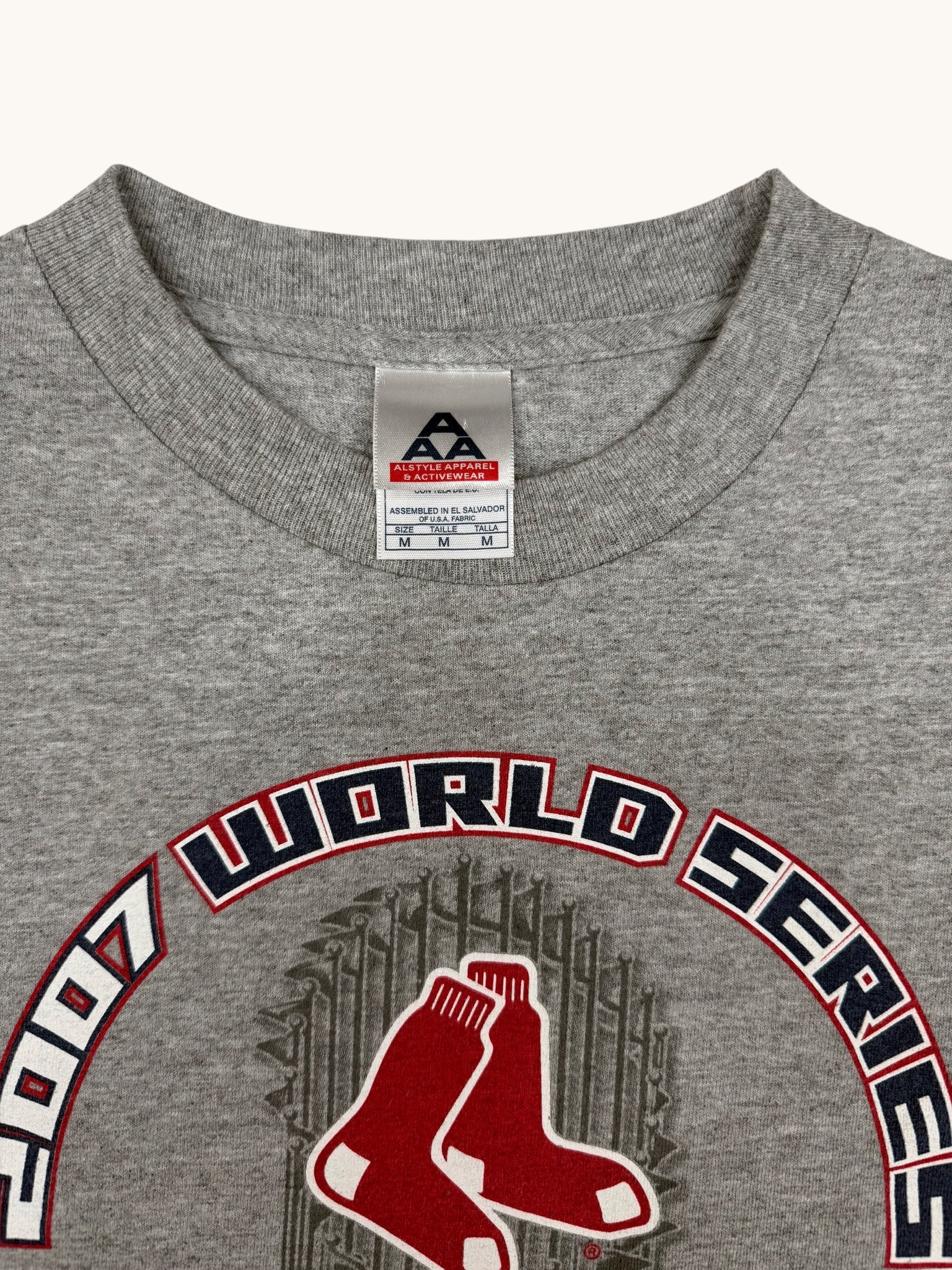 00s Boston Red Sox World Series Champions Tee - M