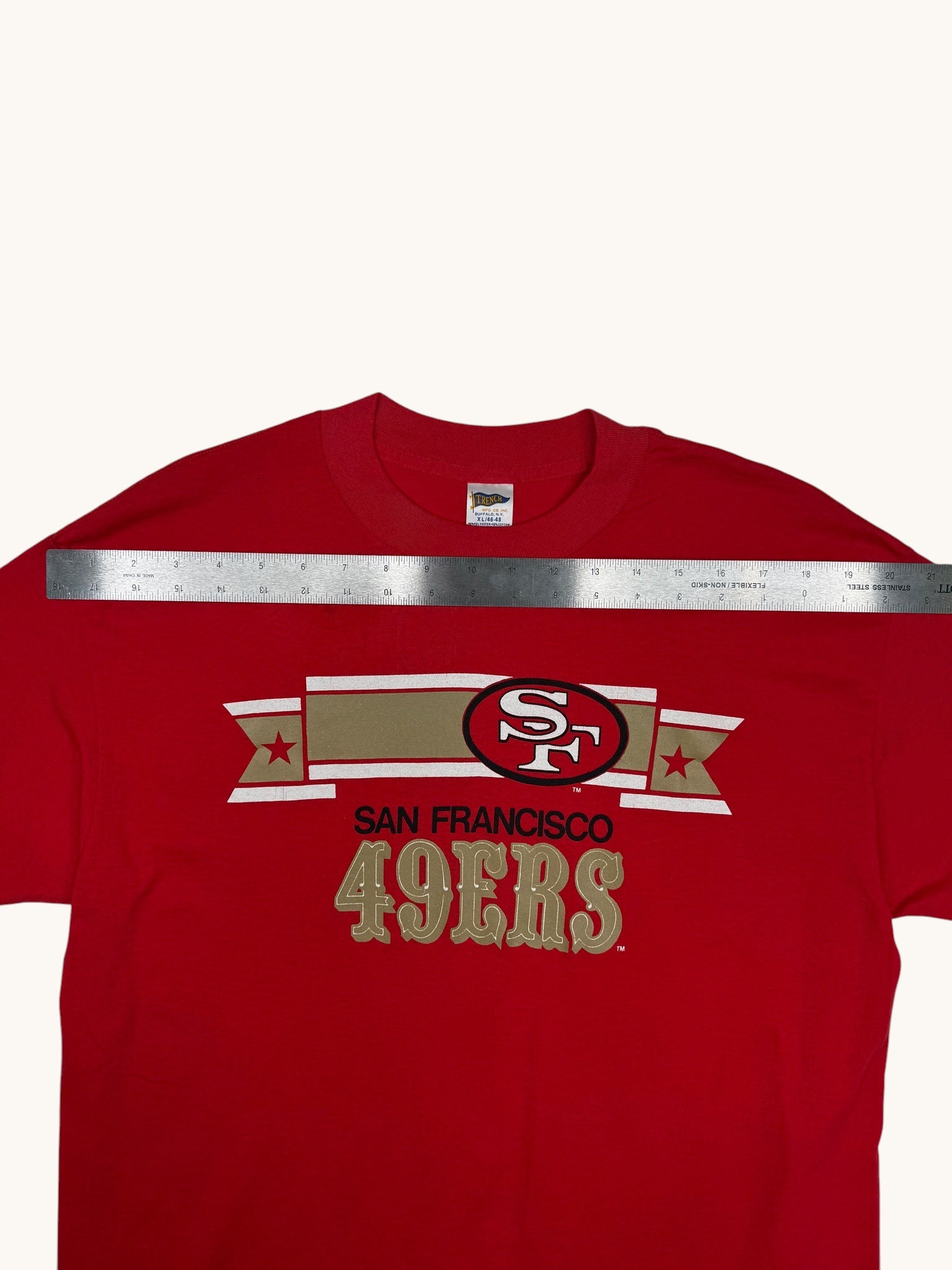 90s Trench San Francisco 49ers Tee - XL