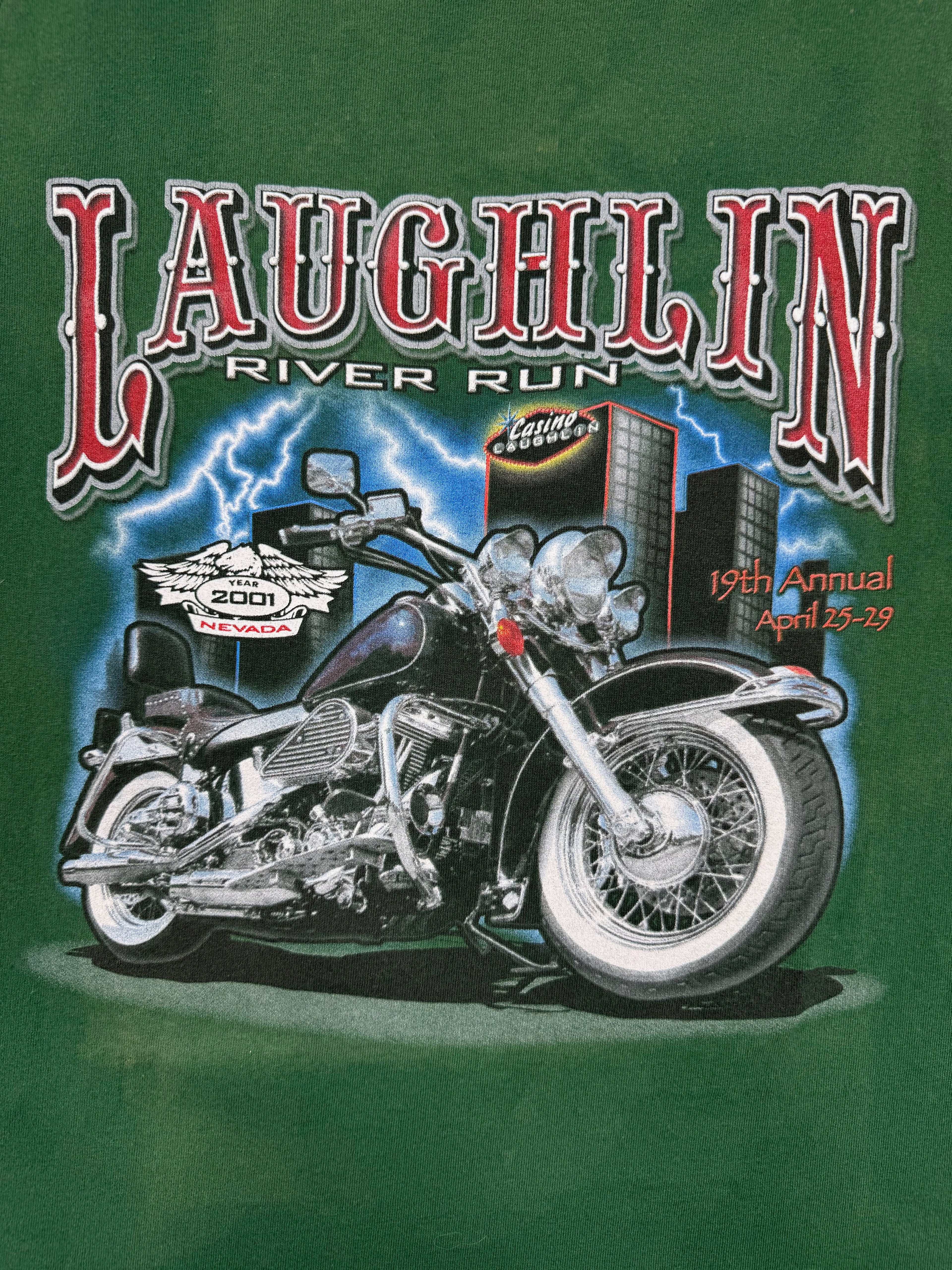 90s Green Laughlin River Run Tank