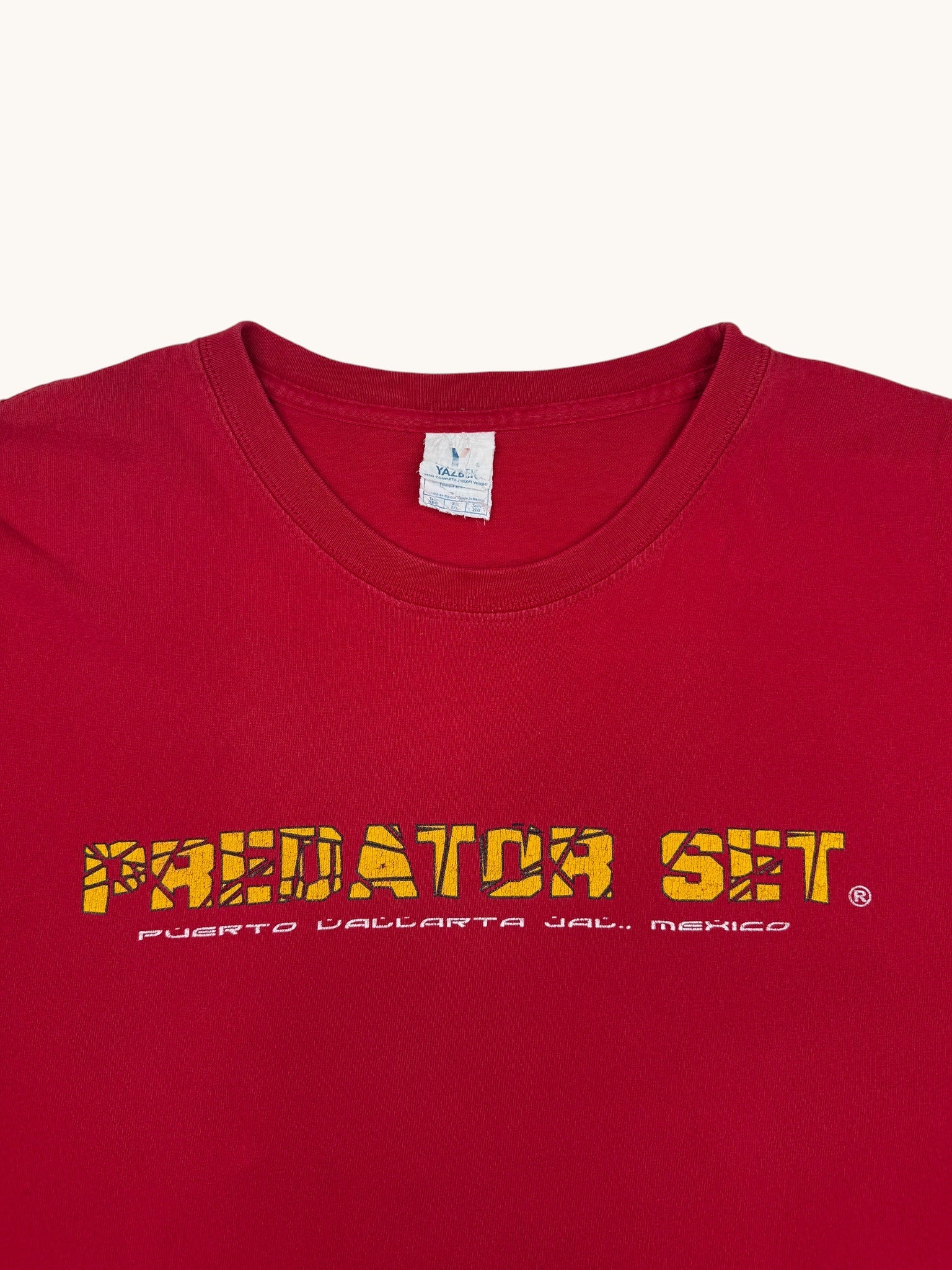 90s Yazbek Red Predator Tee - 2XL