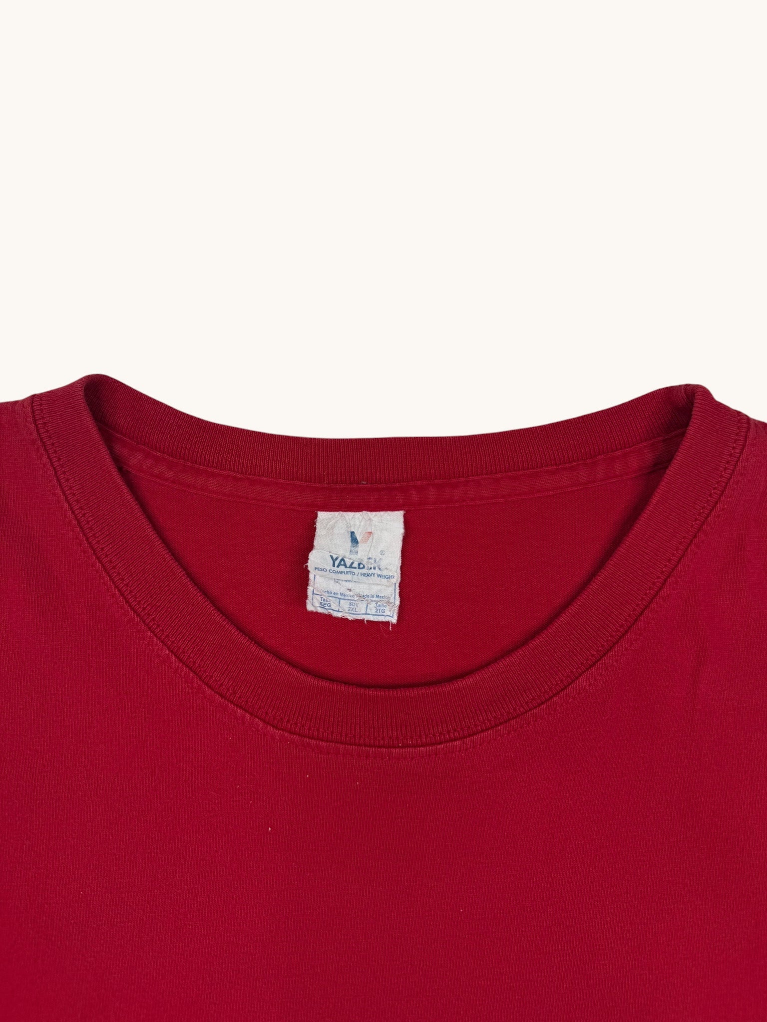 90s Yazbek Red Predator Tee - 2XL