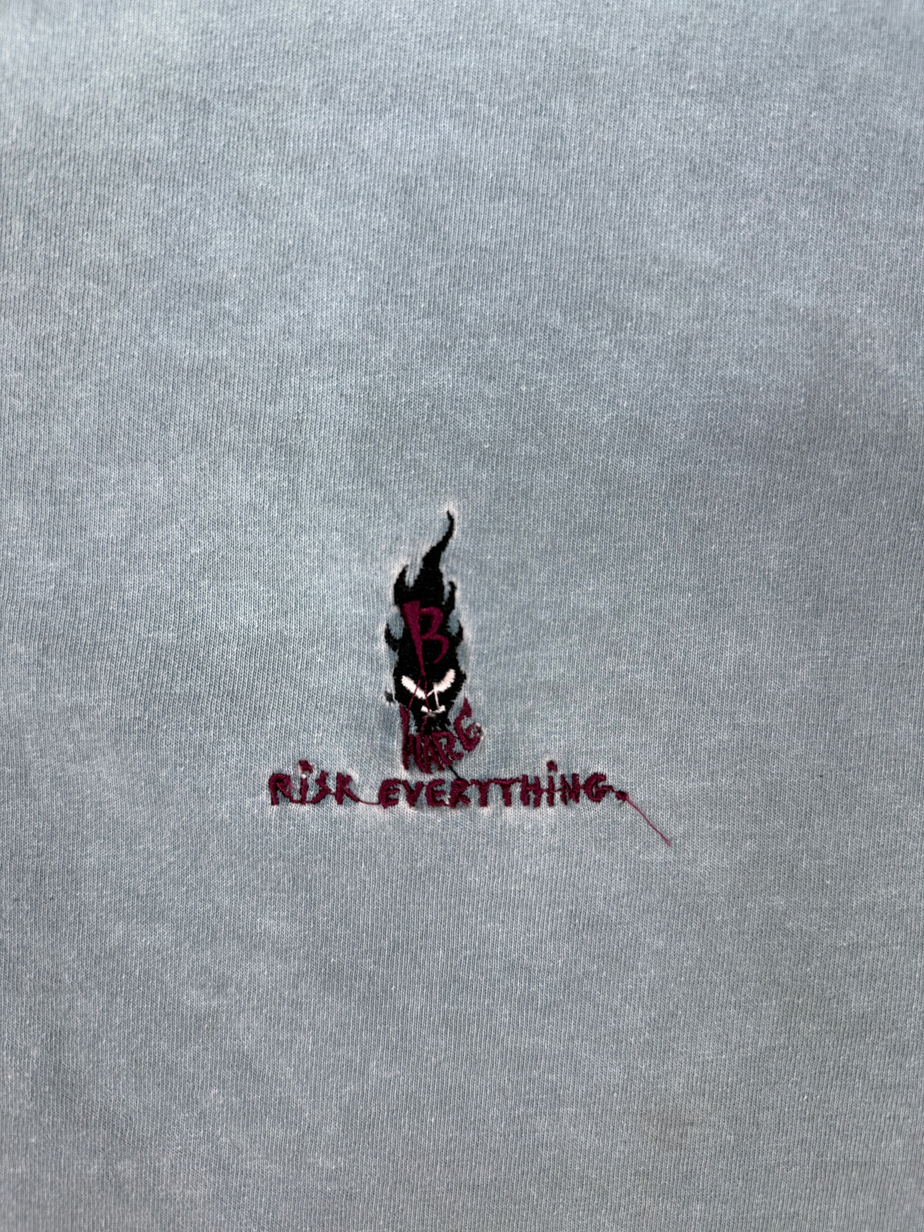 00s B Ware Risk Everything Blue Tee - XL
