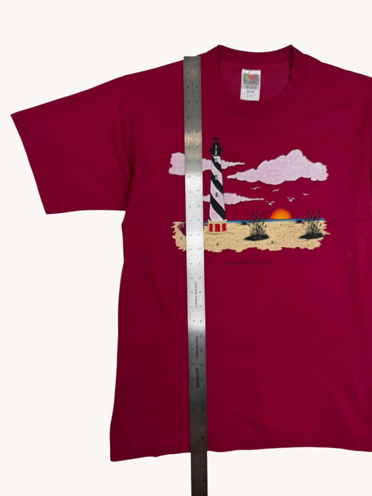 90s Fruit of the Loom North Carolina Tee - M