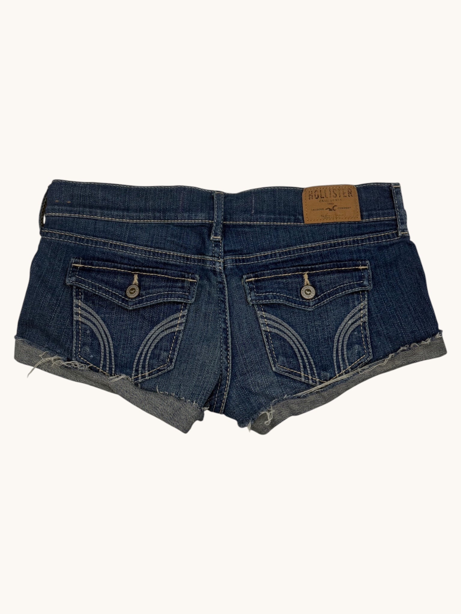 00s Hollister Low Rise Denim Shorts - 26
