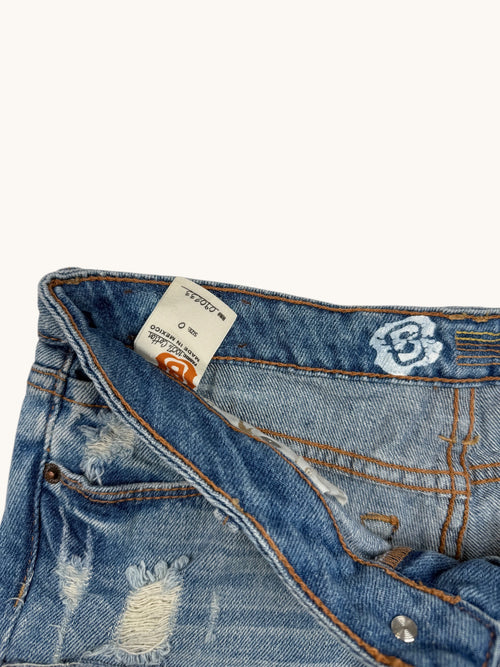 00s Billabong Low Rise Denim Shorts - 0
