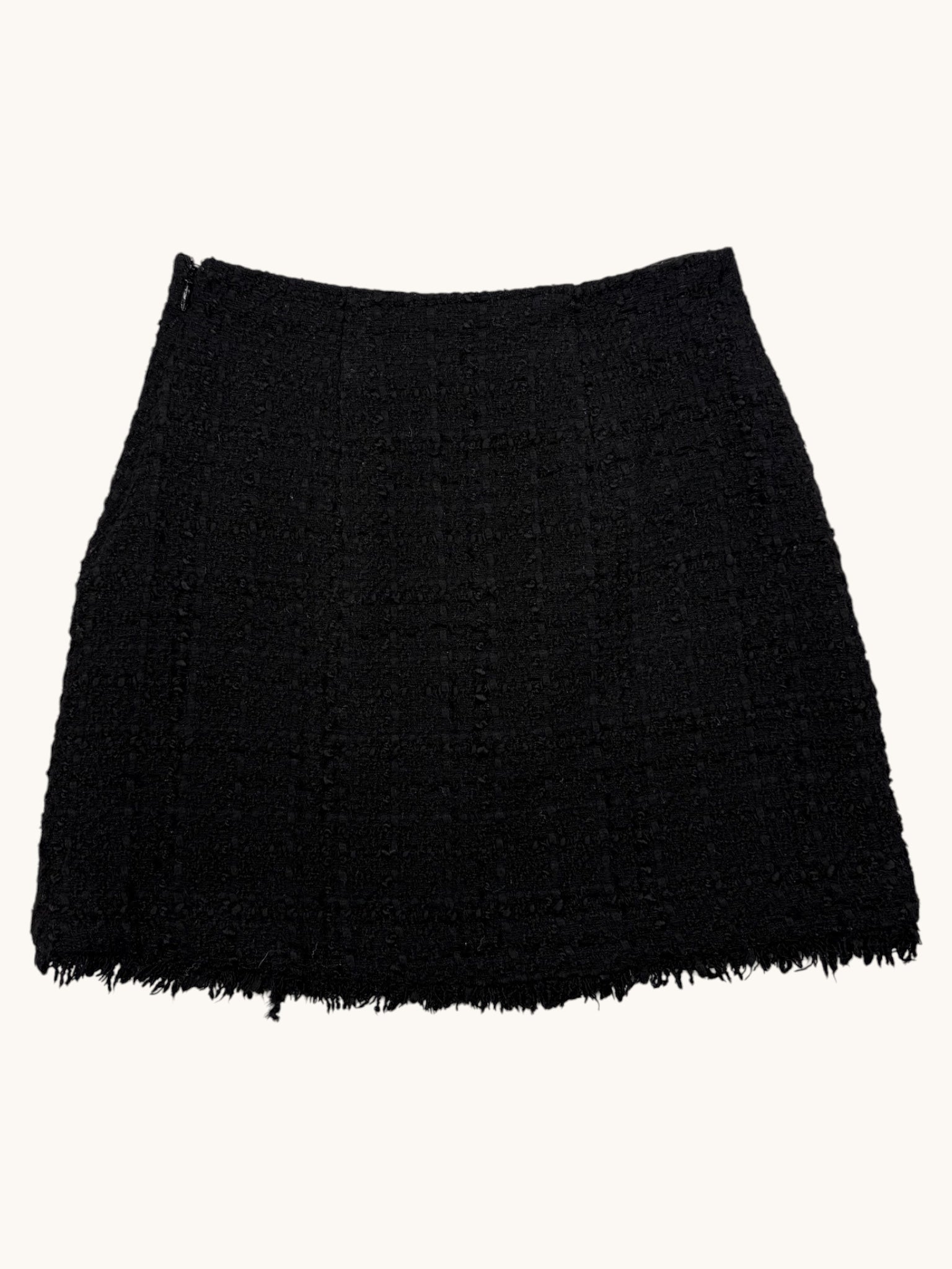 Express Black Tweed Skirt - 00