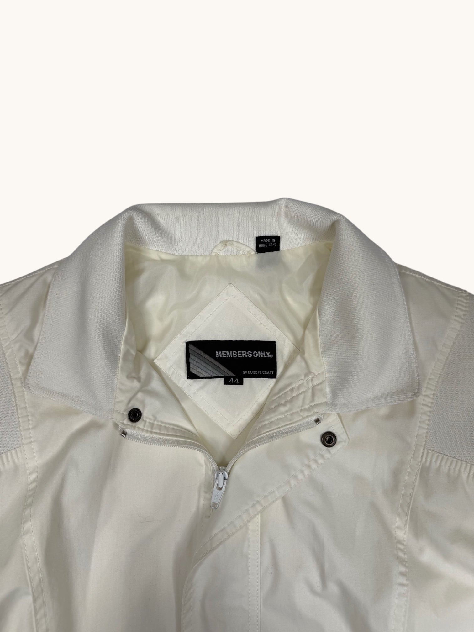 80s Members Only White Jacket - 44