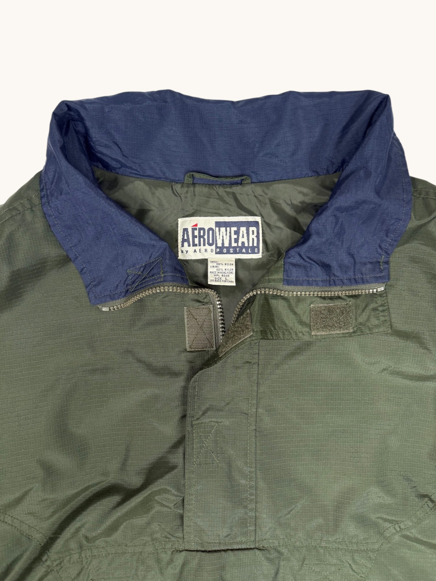 90s Aeropostale Green Nylon Jacket - L