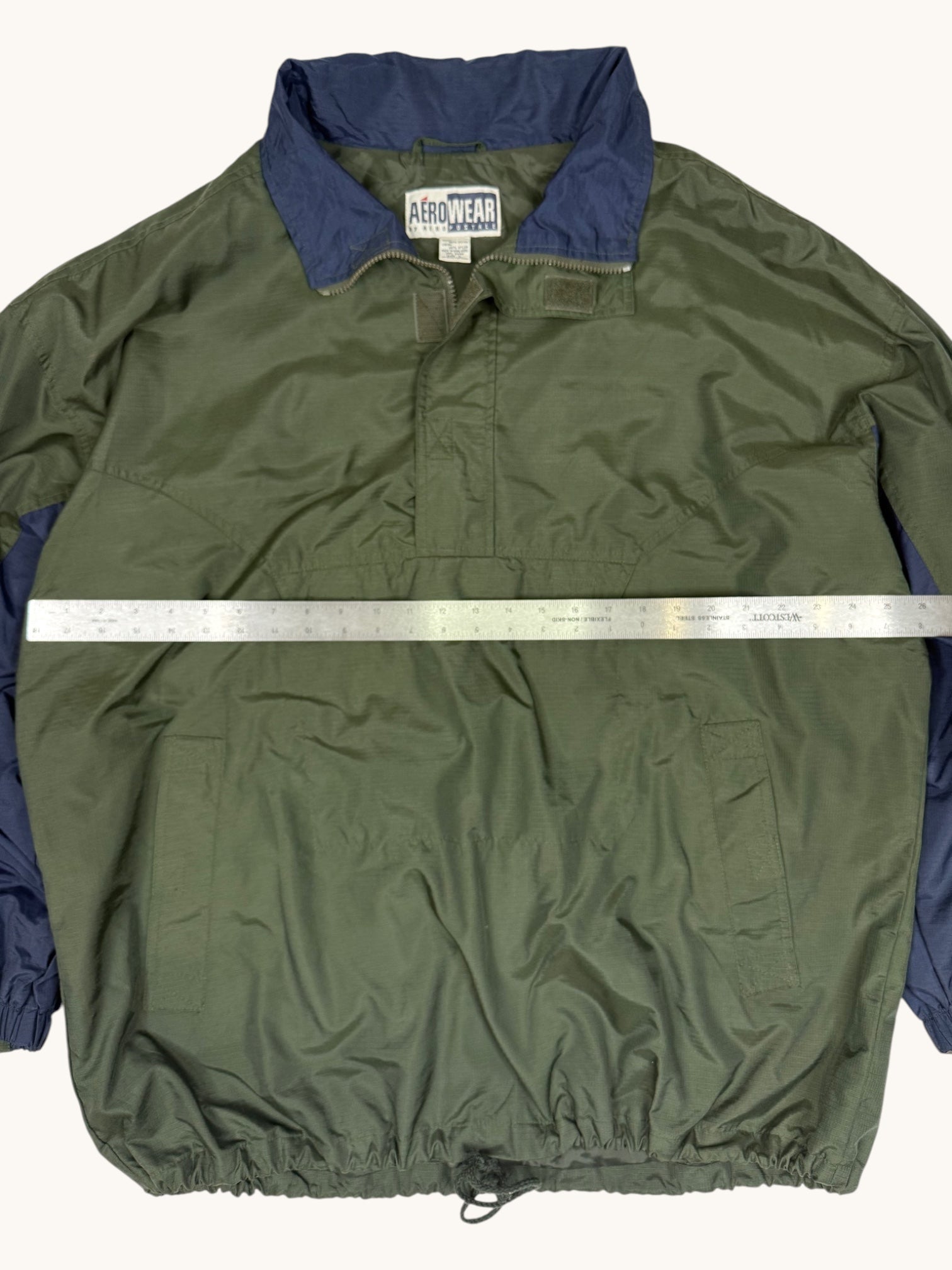 90s Aeropostale Green Nylon Jacket - L