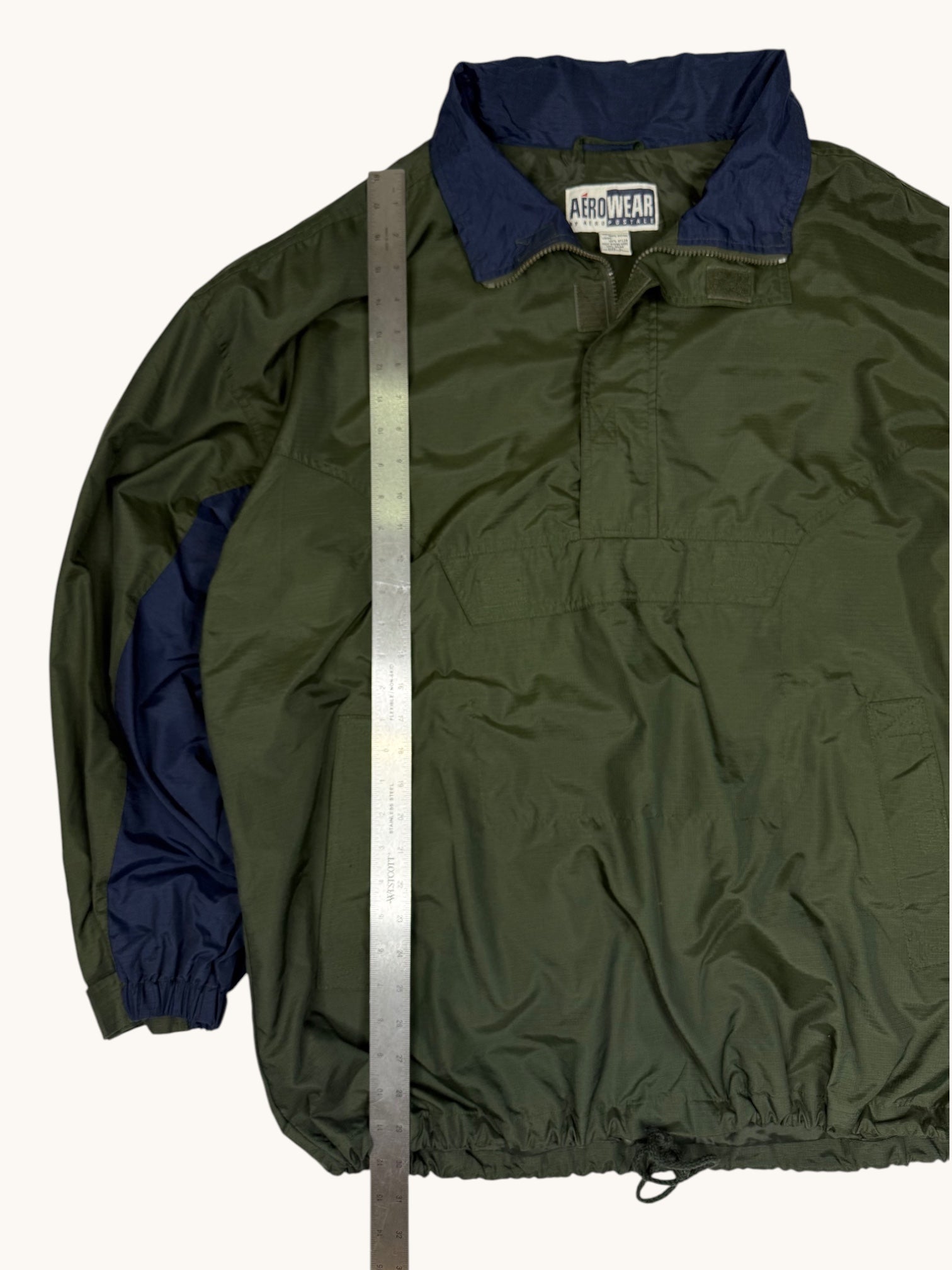 90s Aeropostale Green Nylon Jacket - L