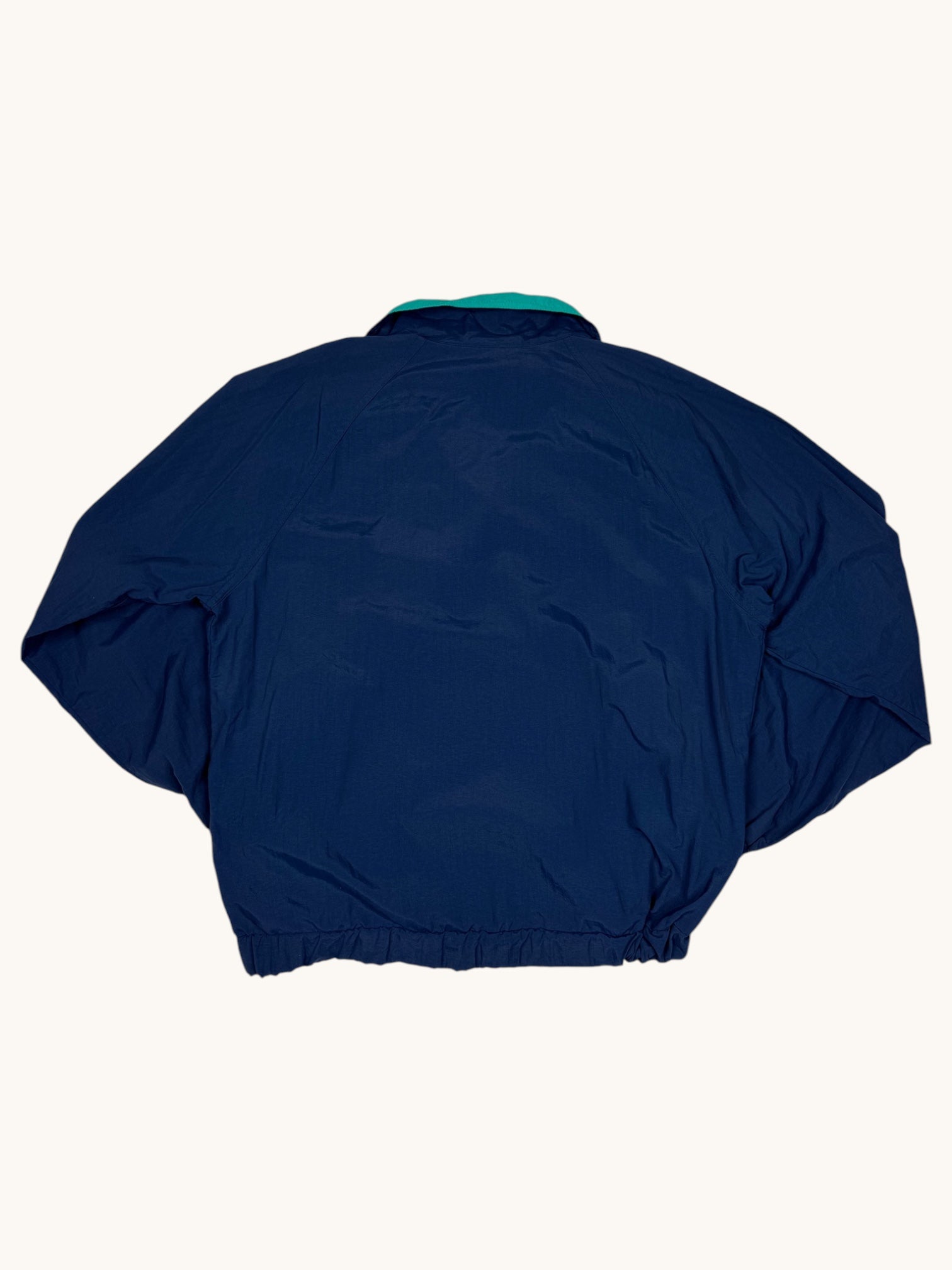 90s Sportif USA Navy Blue Zip-Up Jacket - L