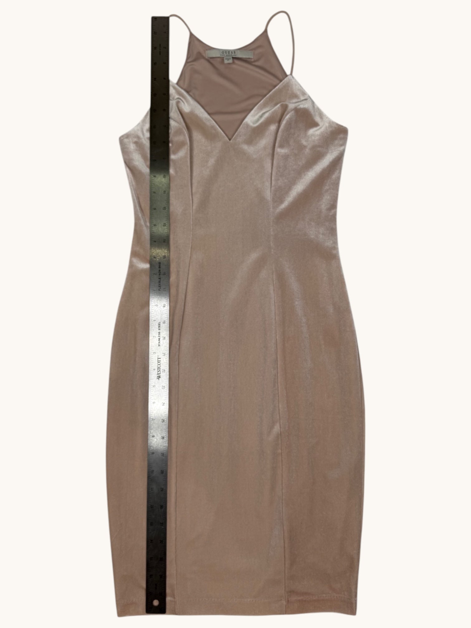 00s Guess Beige Mini Dress - XS