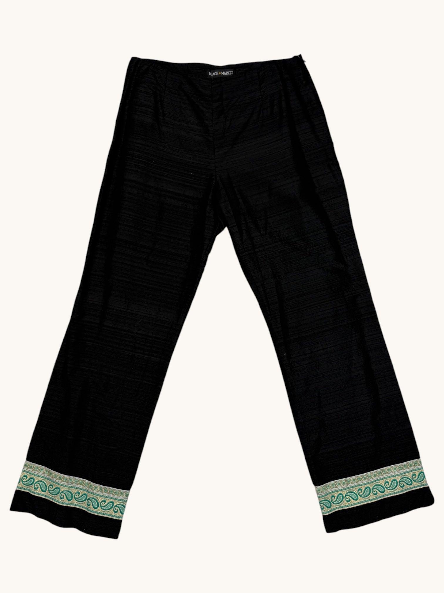 90s Black Market Silk Set - 6/8