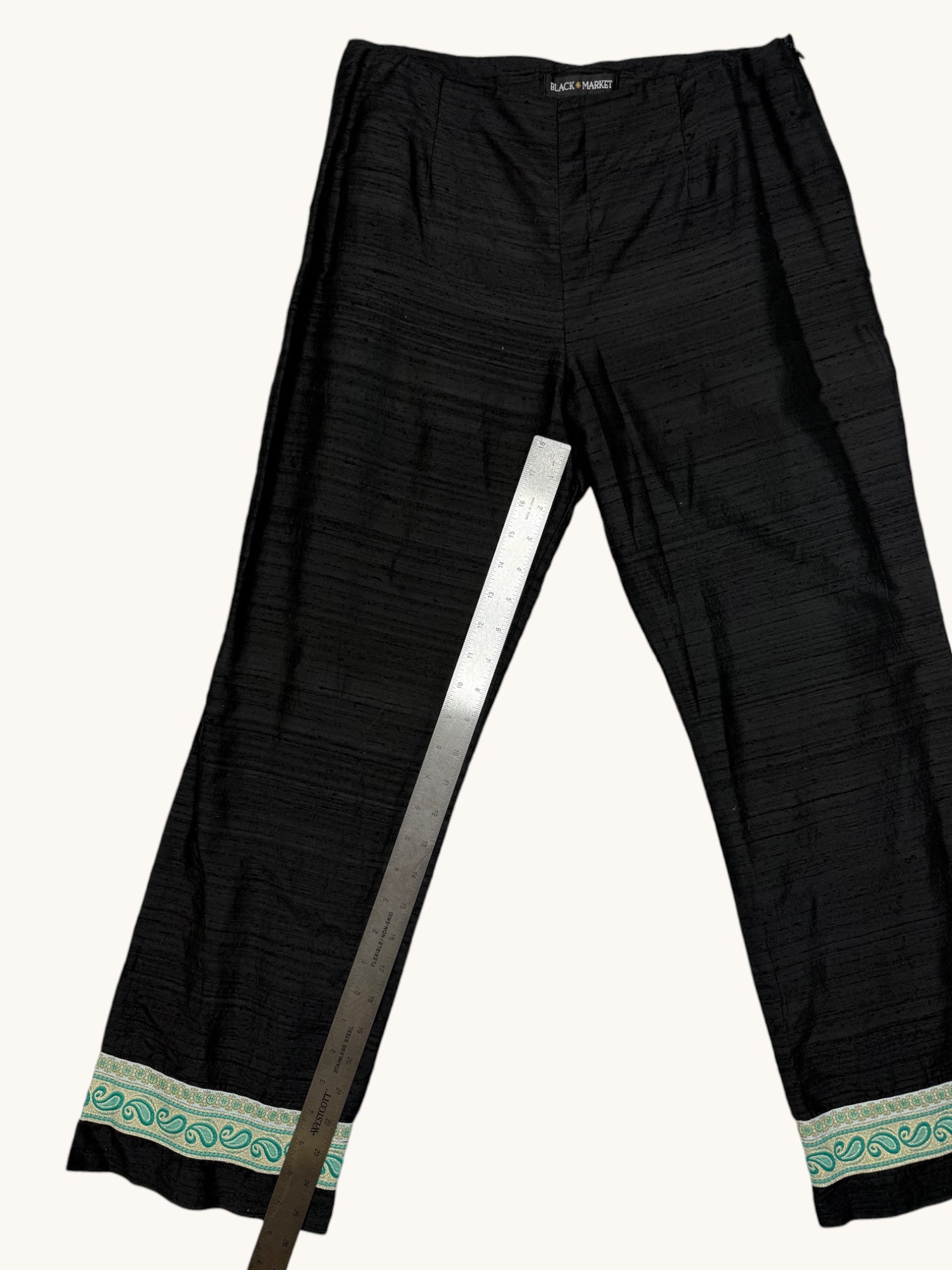 90s Black Market Silk Set - 6/8