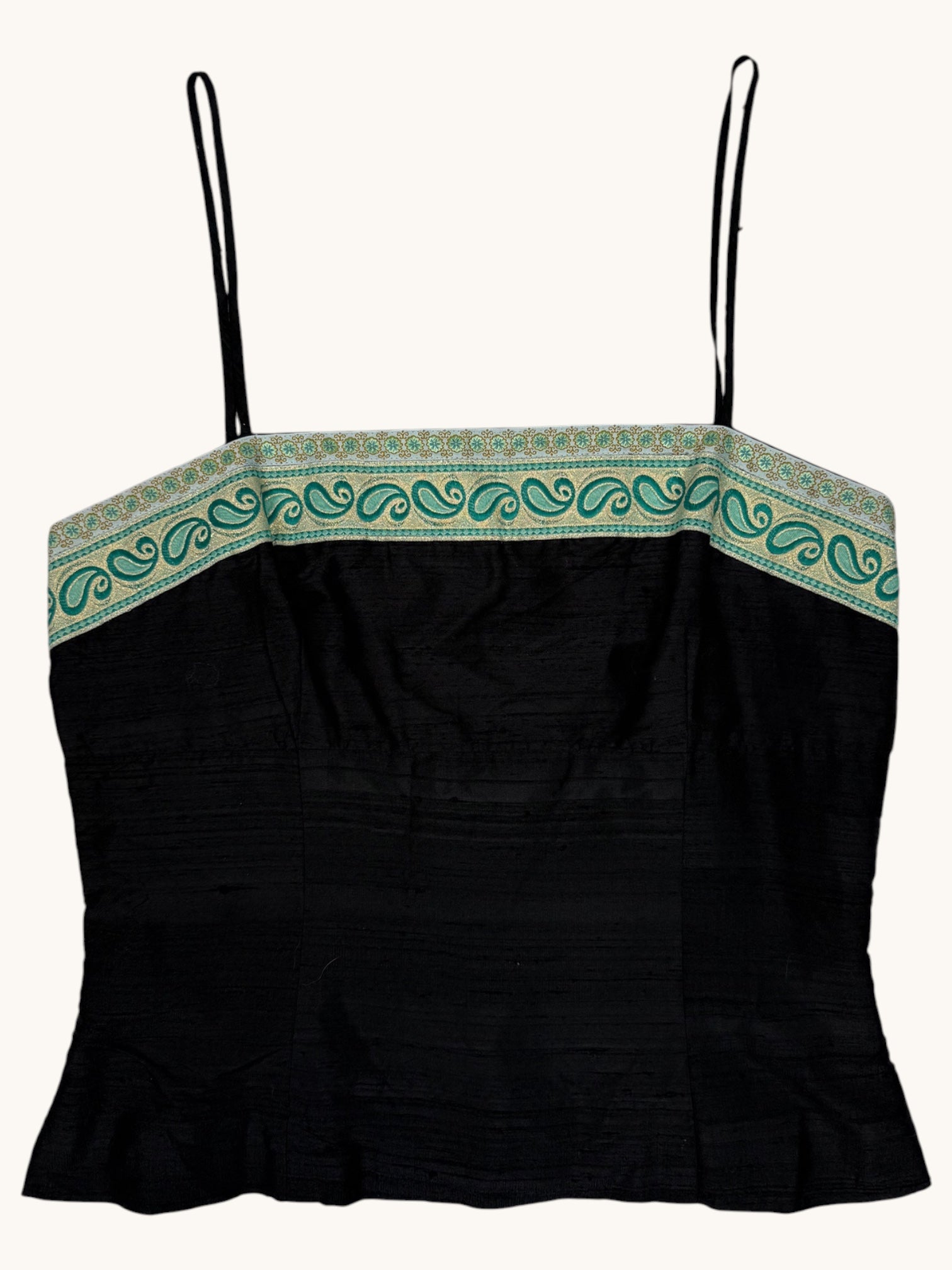 90s Black Market Silk Set - 6/8