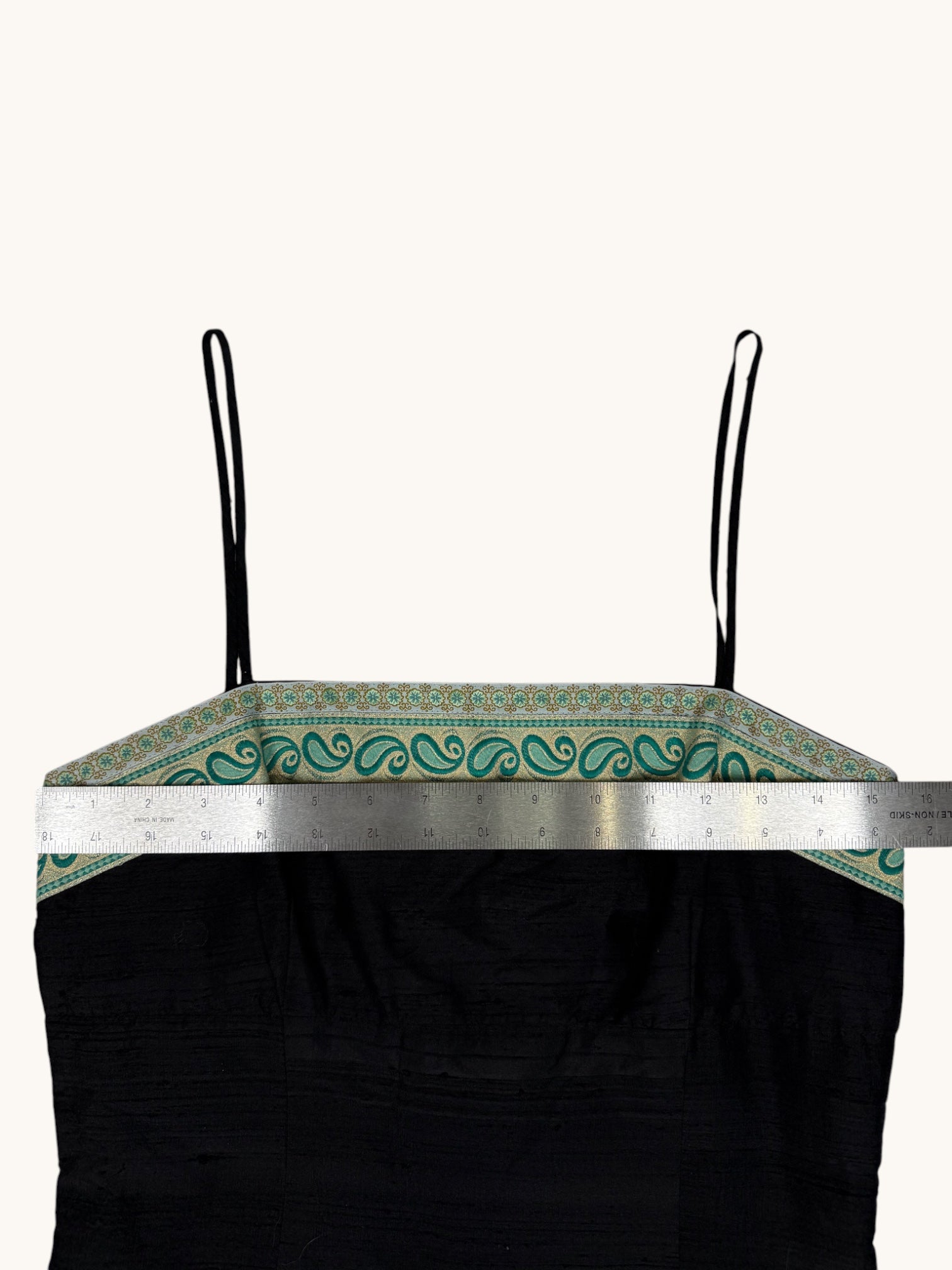 90s Black Market Silk Set - 6/8