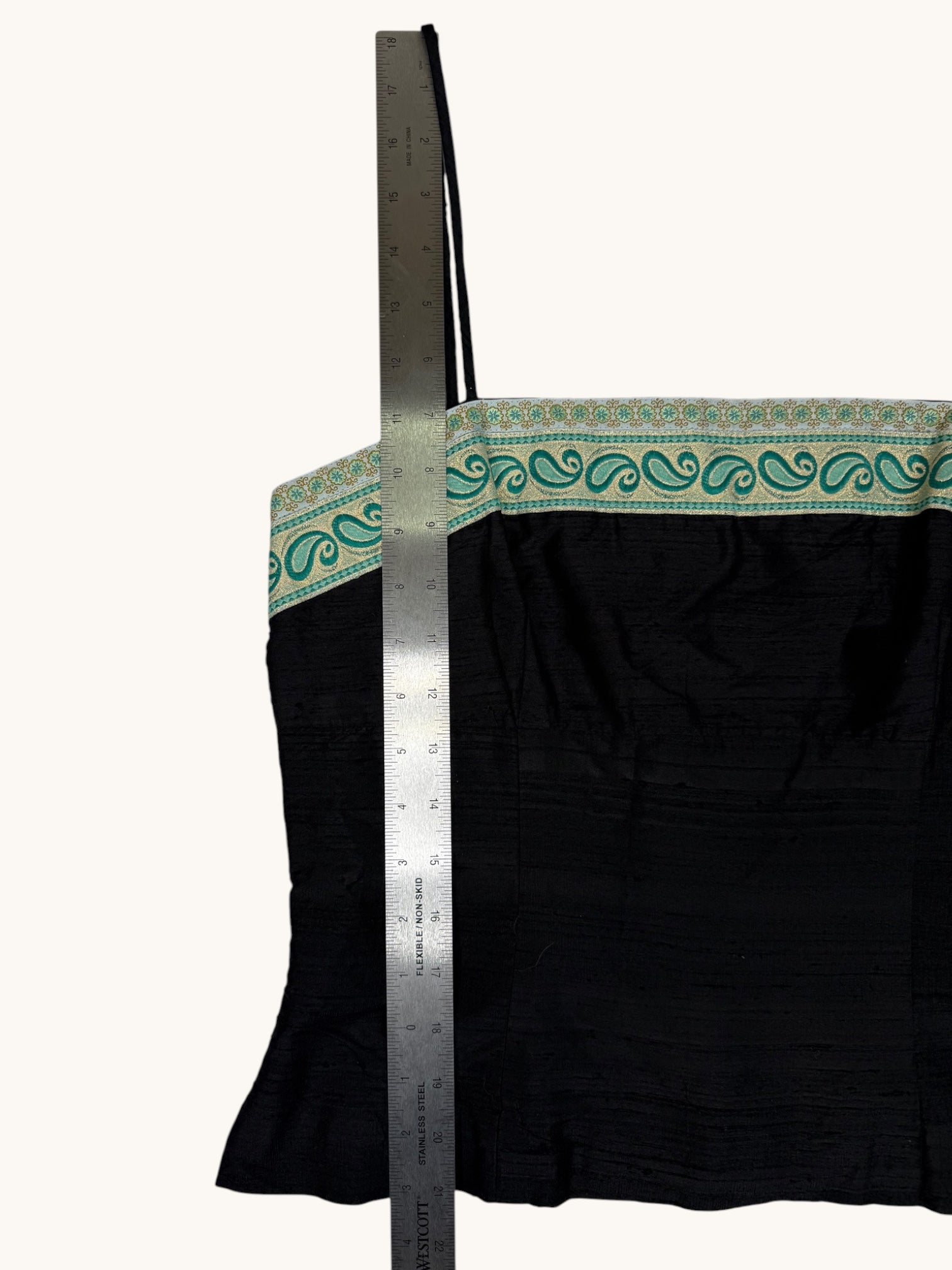 90s Black Market Silk Set - 6/8