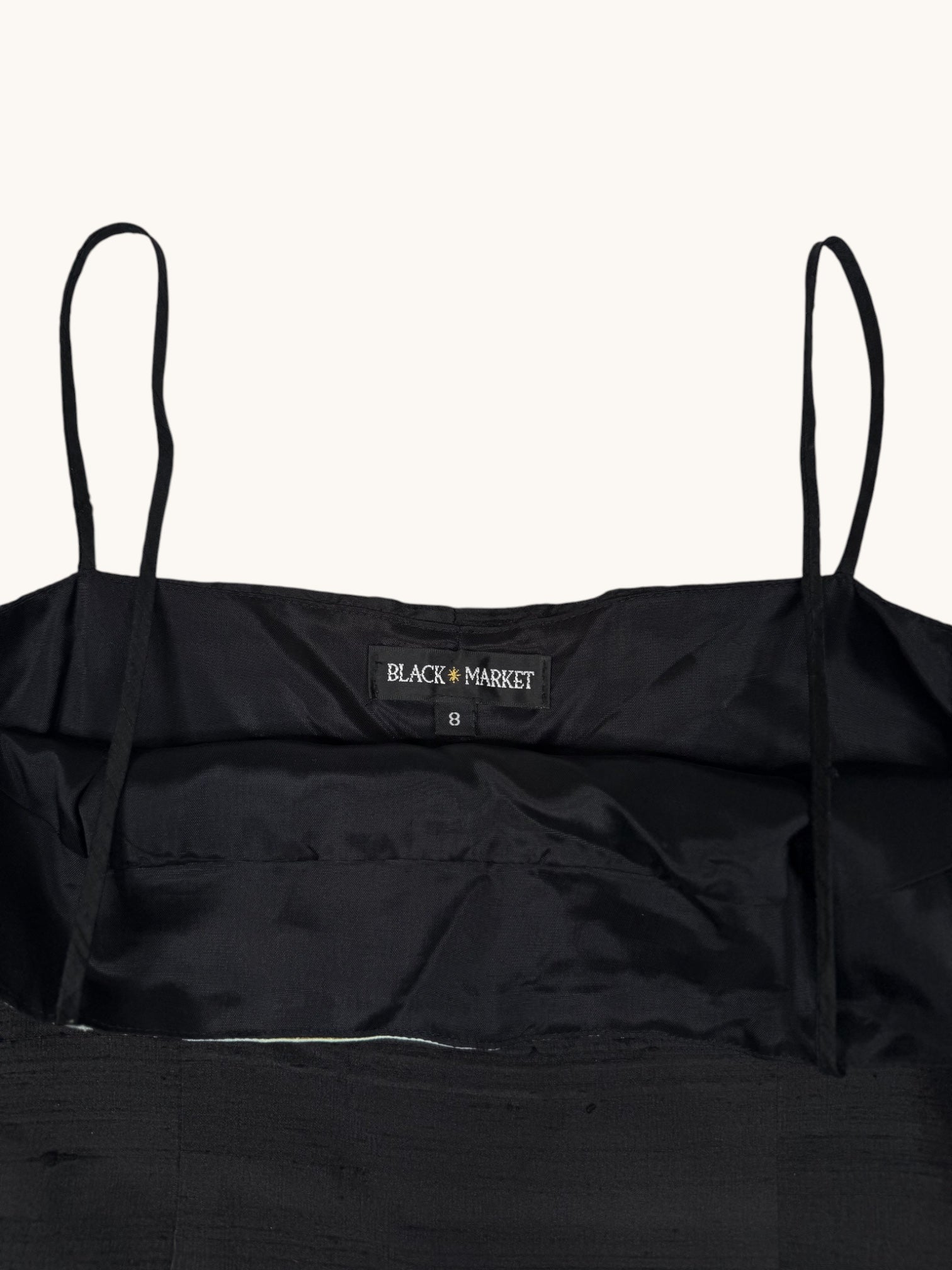 90s Black Market Silk Set - 6/8