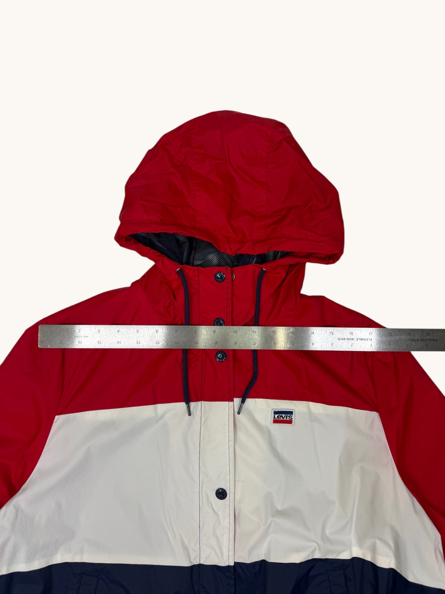 00s Levi's Colorblock Hooded Jacket - 2XL