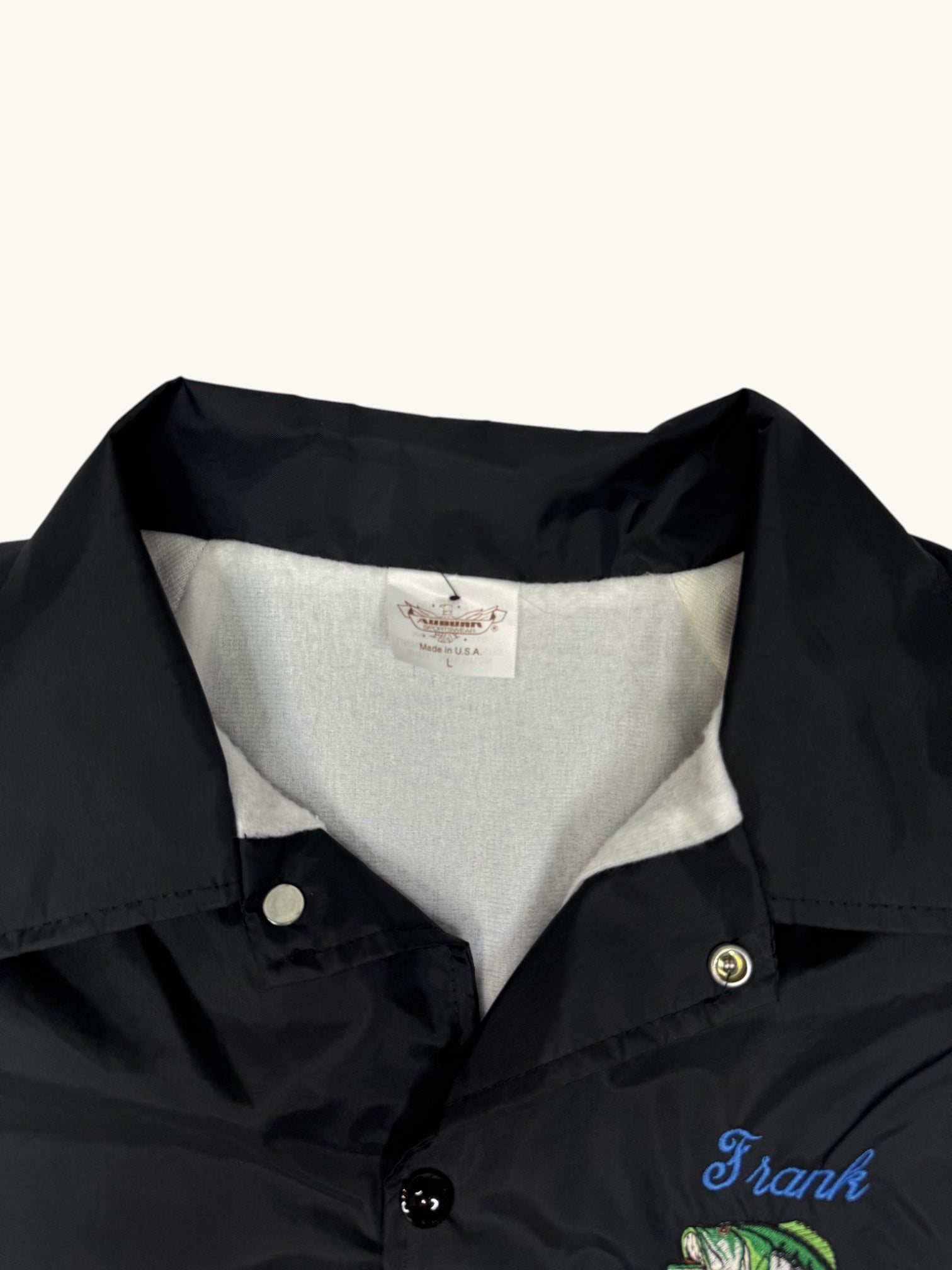 90s Auburn Sportswear Black Jacket - L