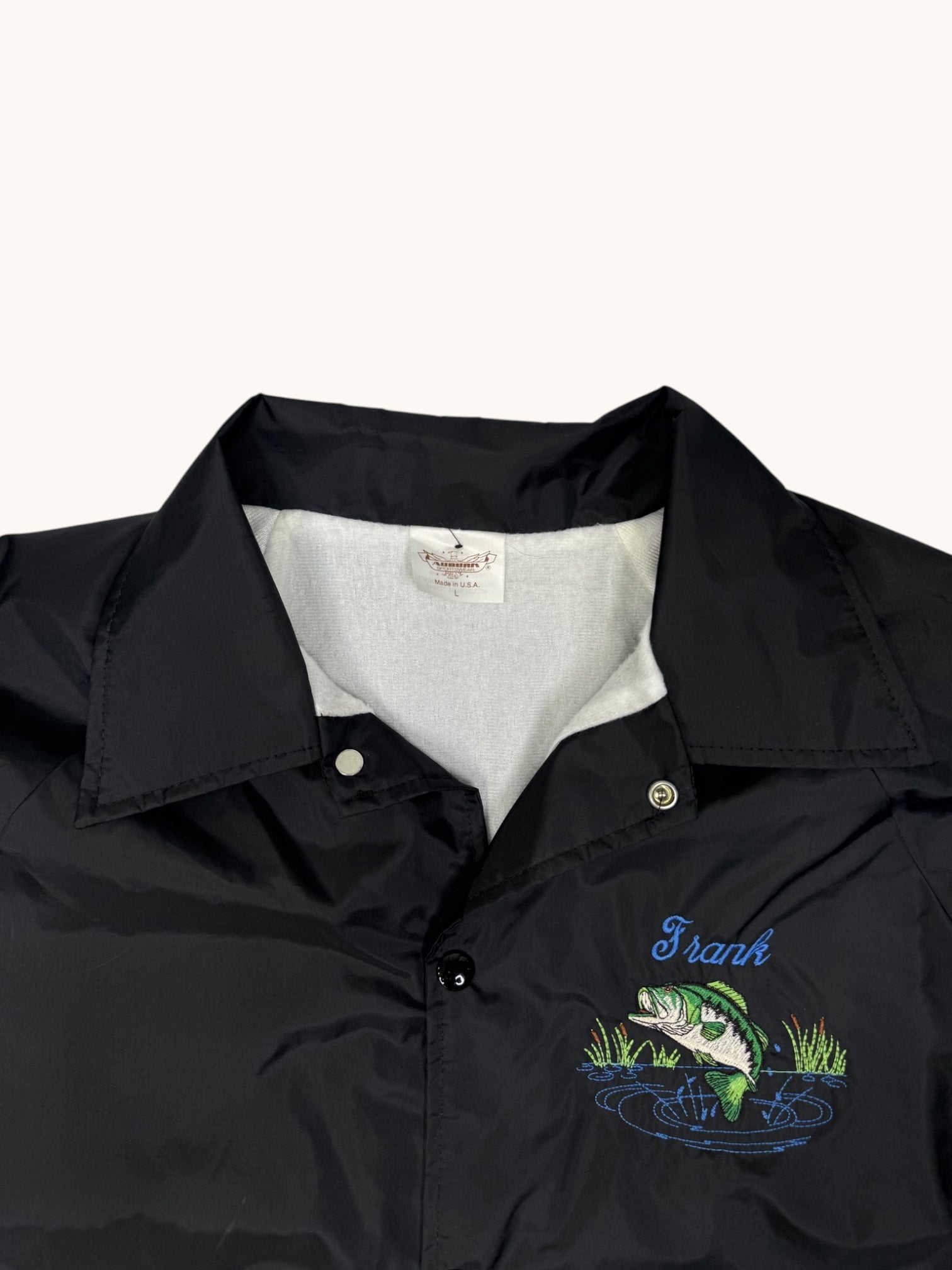 90s Auburn Sportswear Black Jacket - L