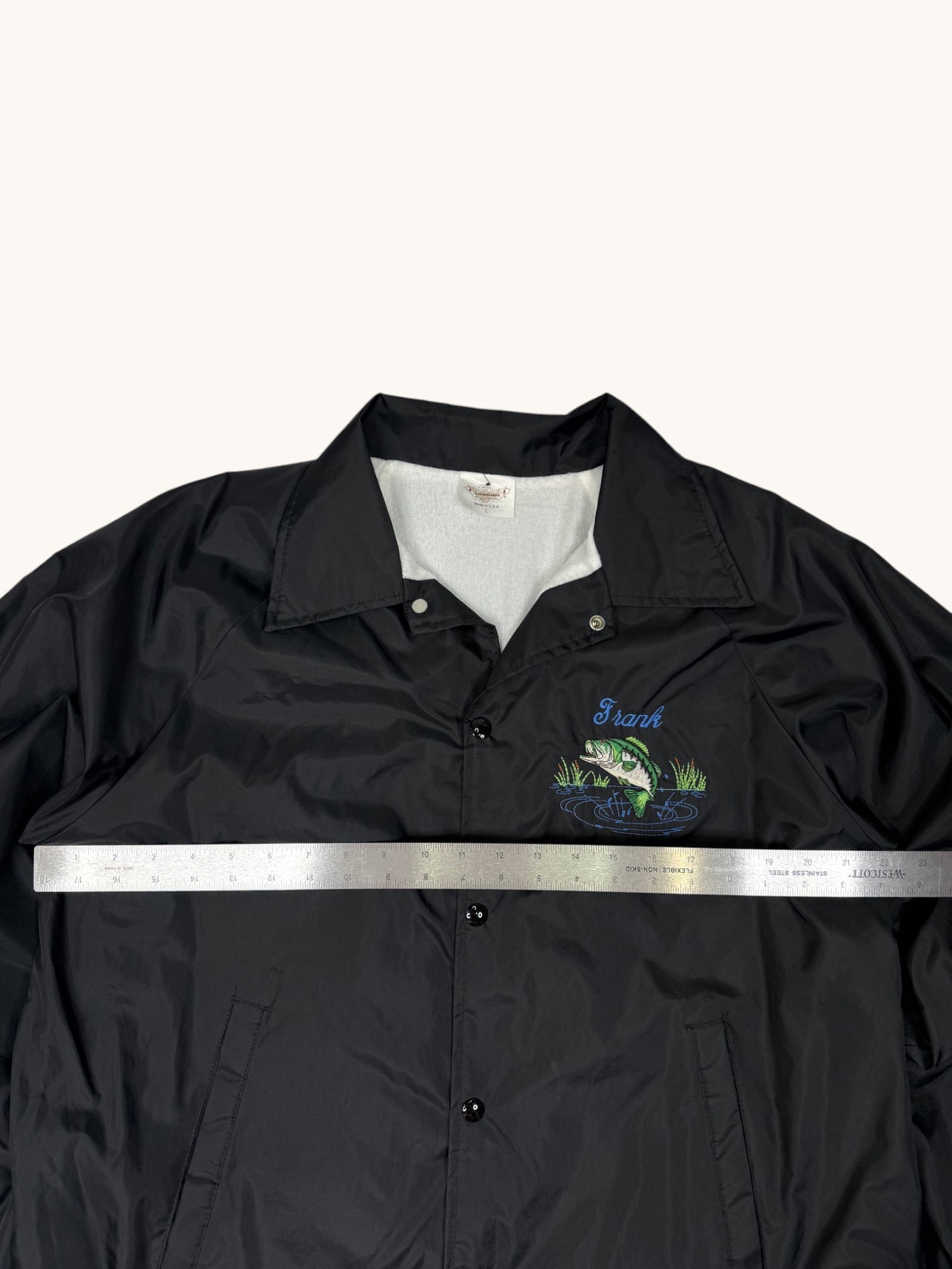 90s Auburn Sportswear Black Jacket - L