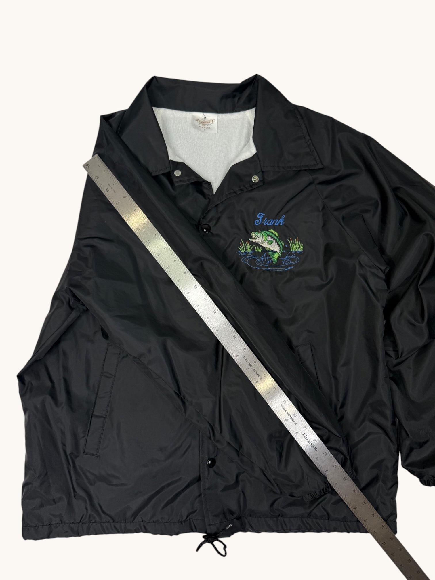90s Auburn Sportswear Black Jacket - L