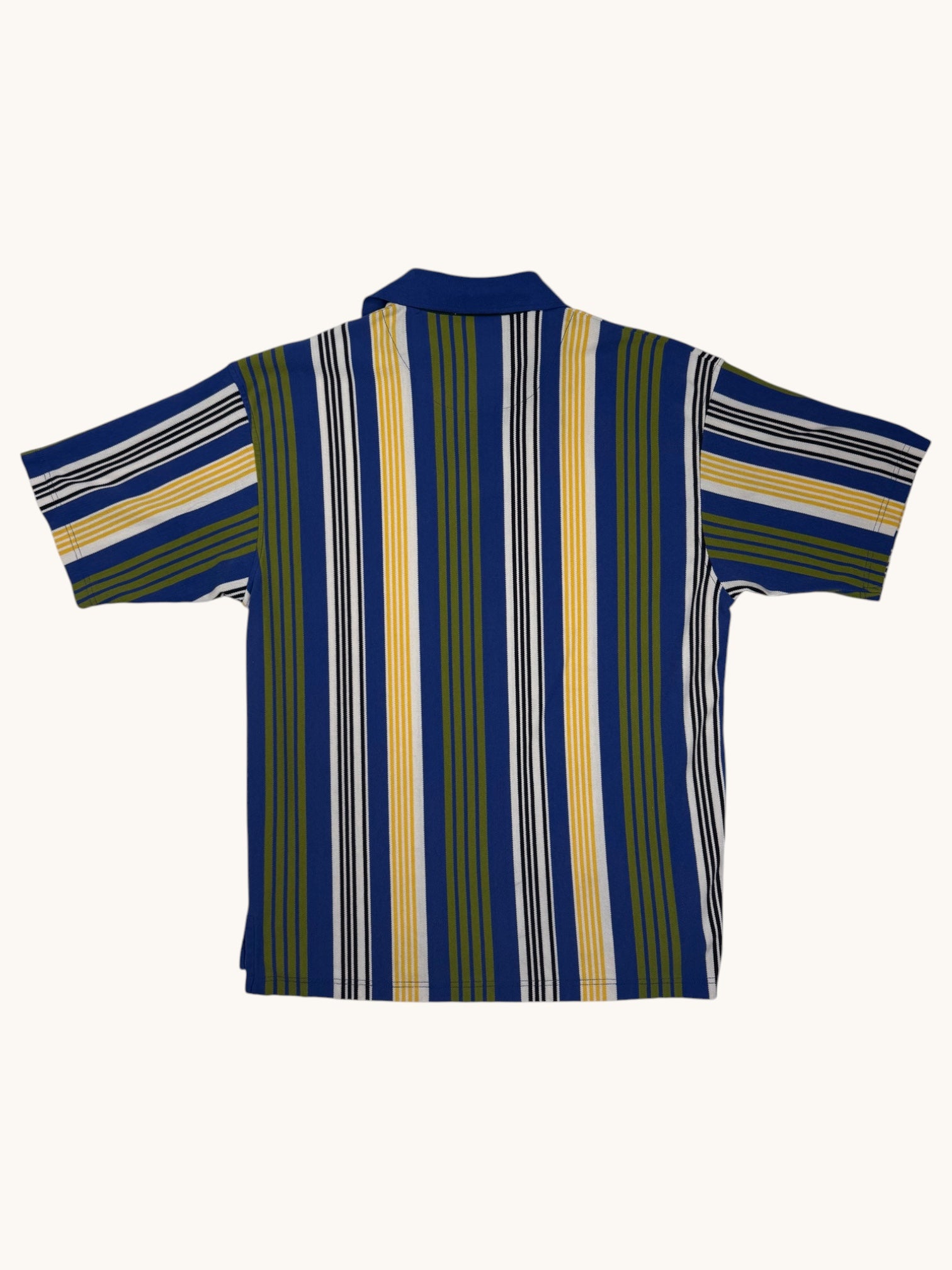 90s Bugle Boy Stripe Polo - L