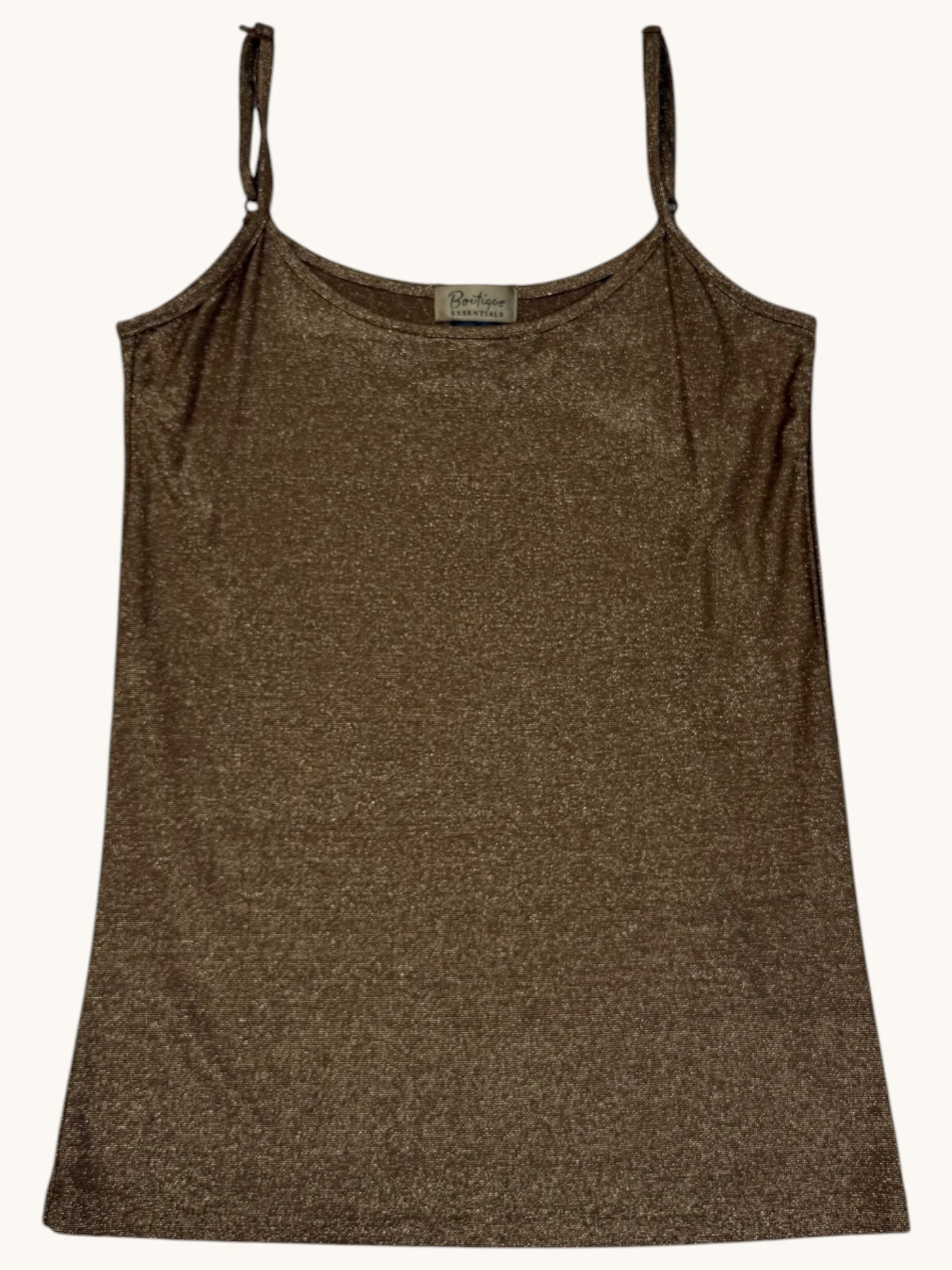 Boutique Essentials Gold Tank - S