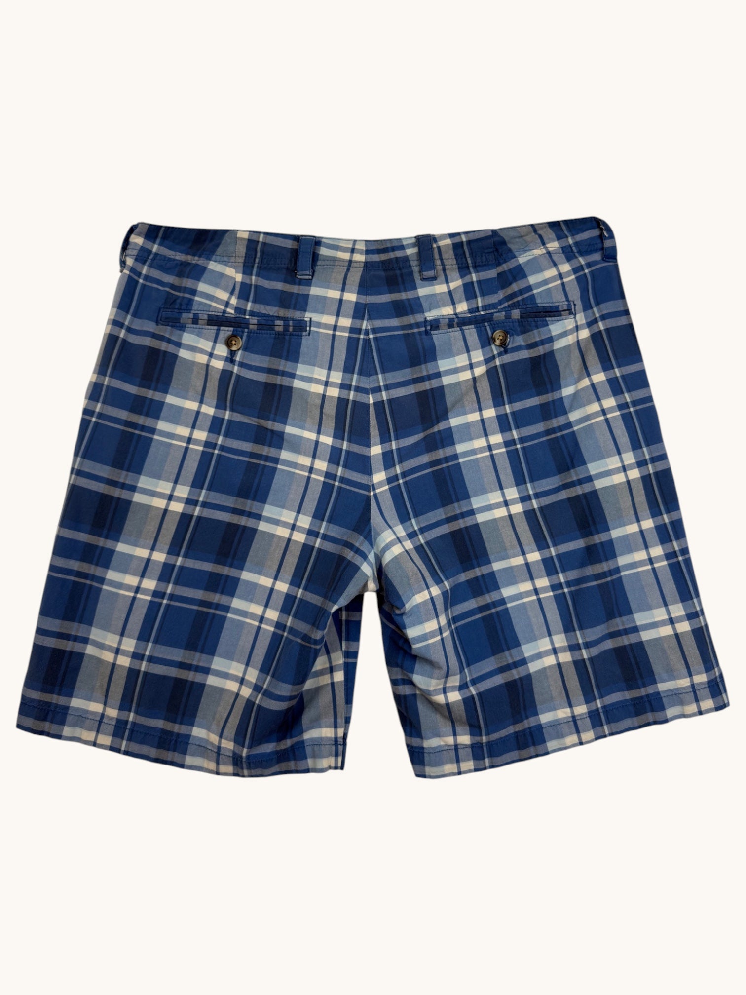00s L.L. Bean Plaid Shorts - 36