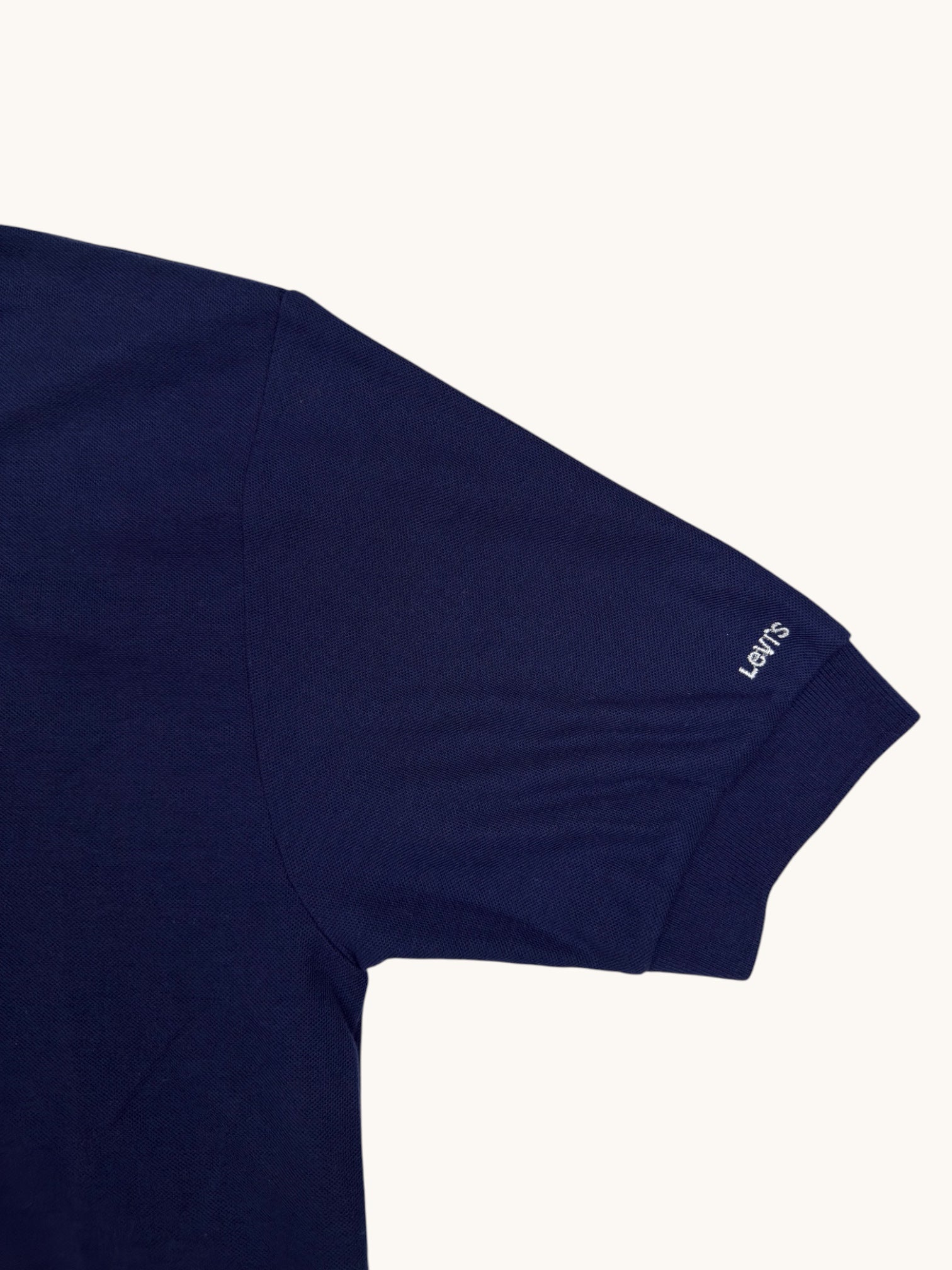 90s Levi's Navy Polo Shirt - M