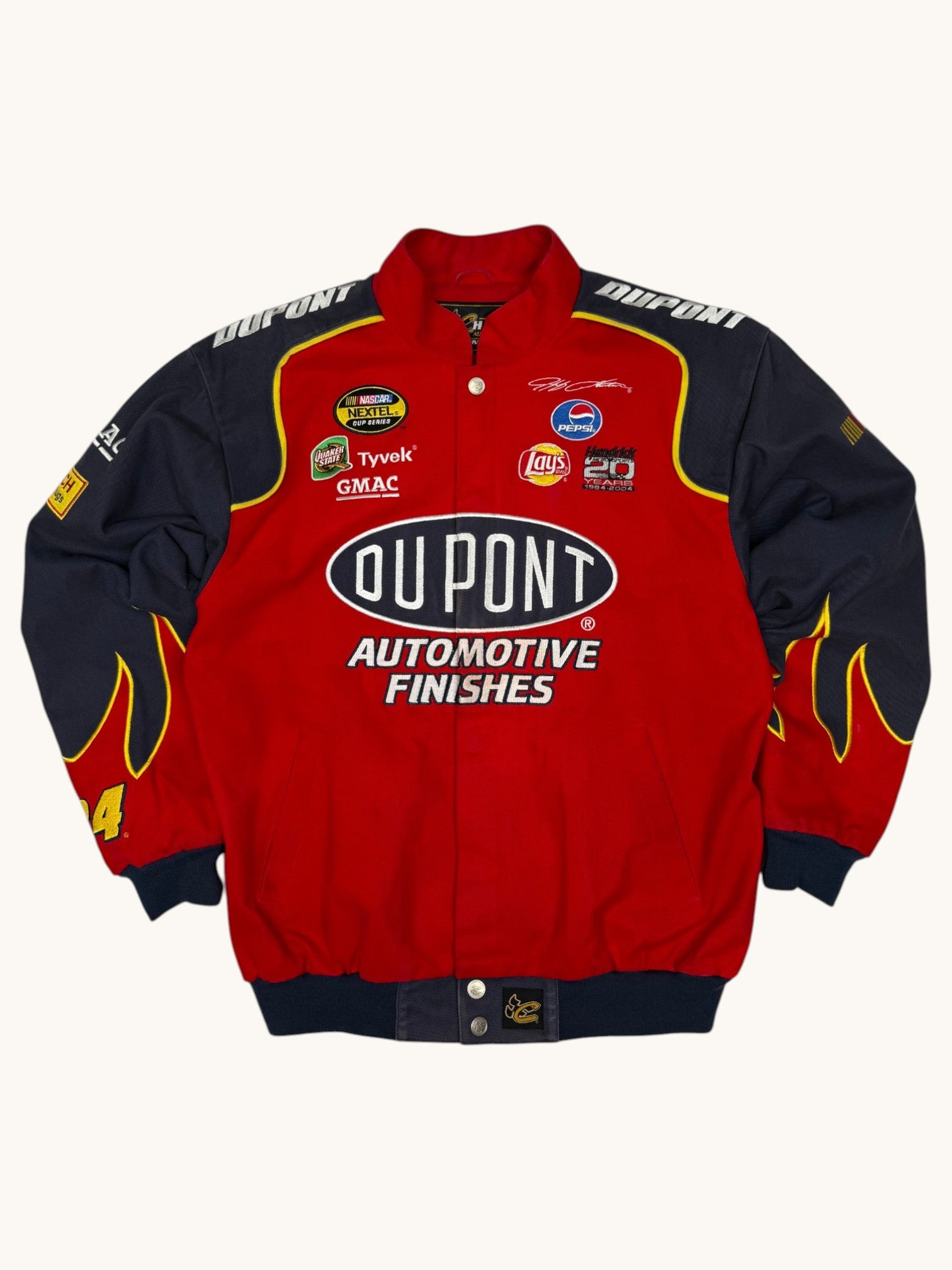 90s Chase Authentics Red Nascar Jacket - M