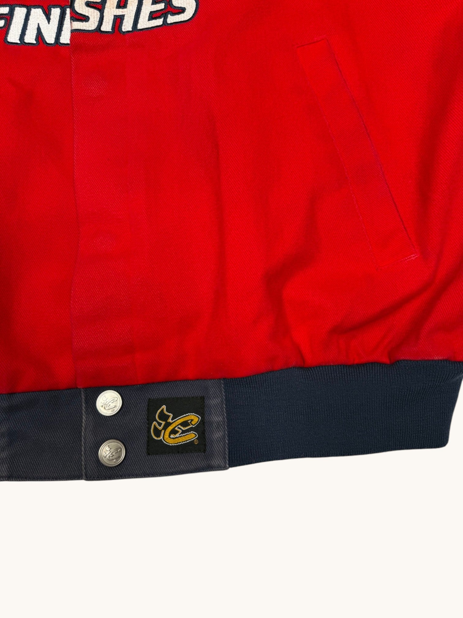 90s Chase Authentics Red Nascar Jacket - M
