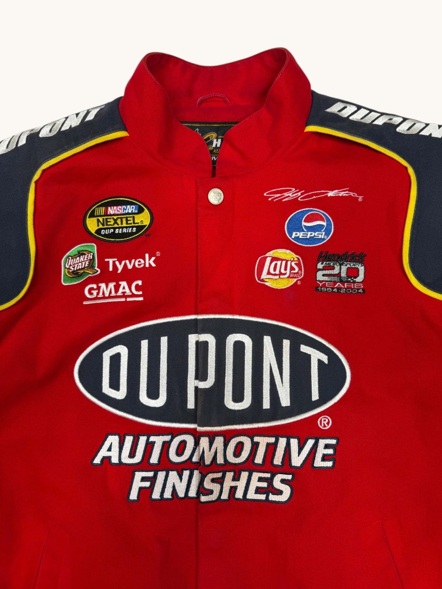 90s Chase Authentics Red Nascar Jacket - M