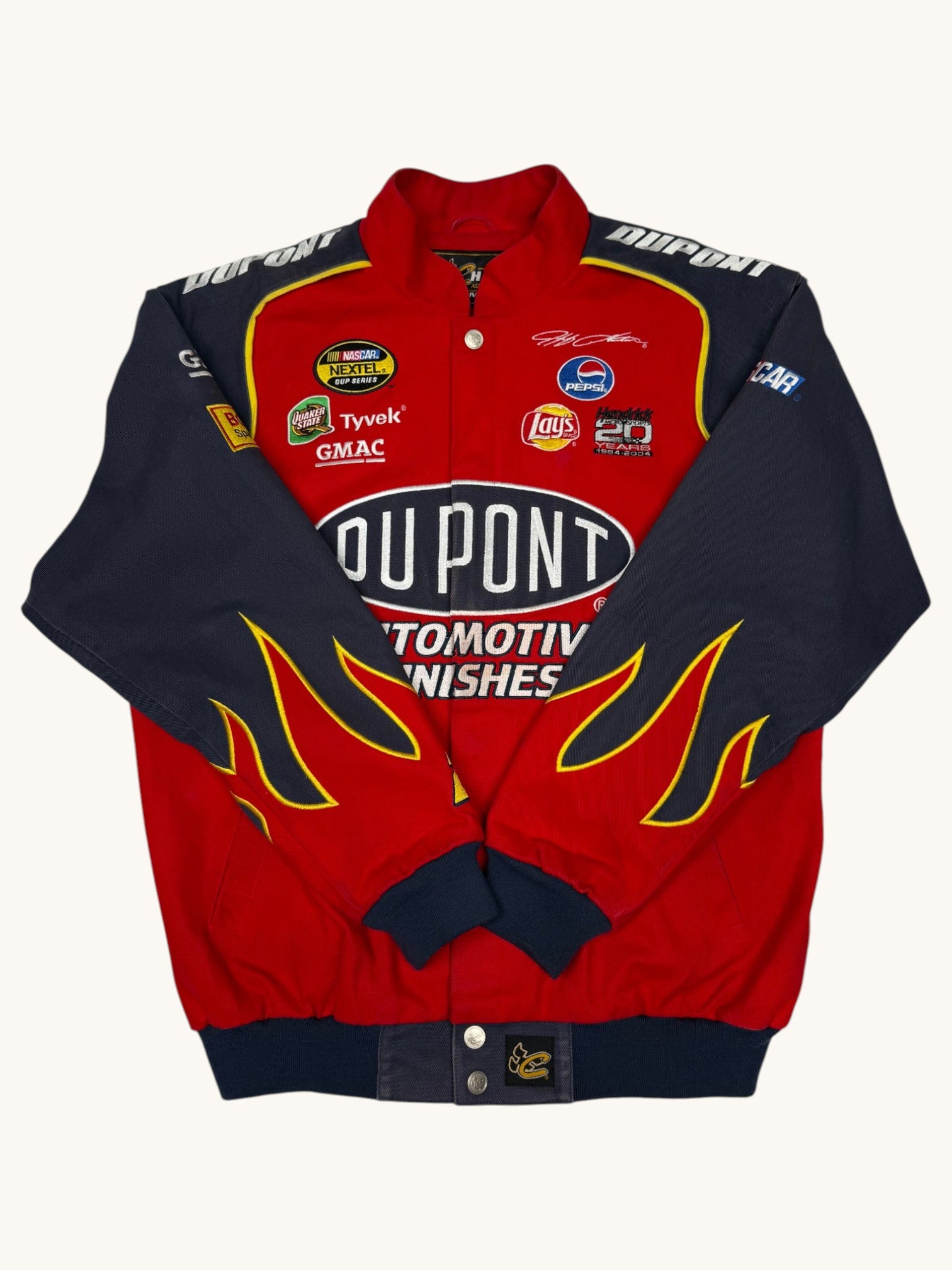 90s Chase Authentics Red Nascar Jacket - M
