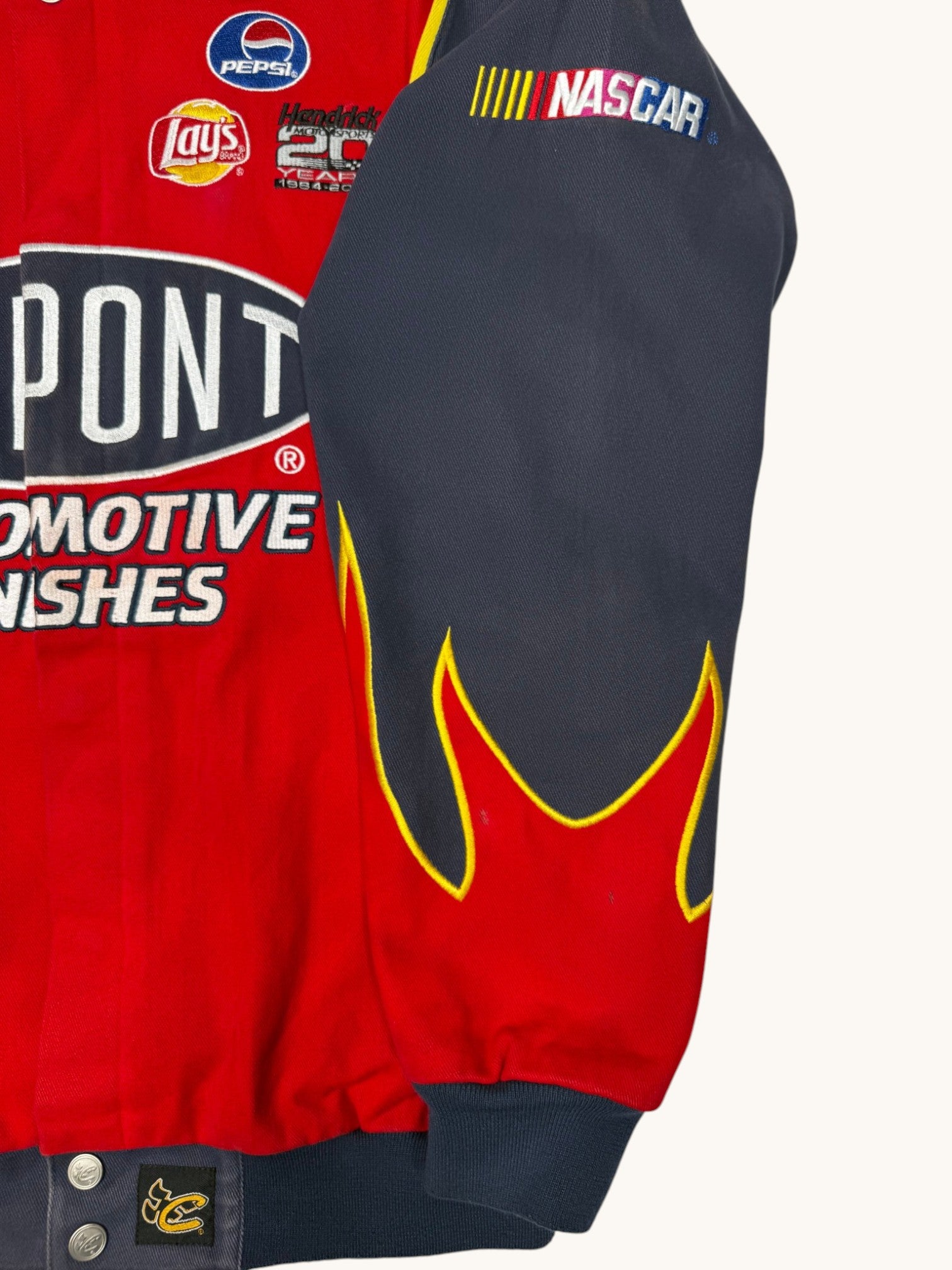 90s Chase Authentics Red Nascar Jacket - M