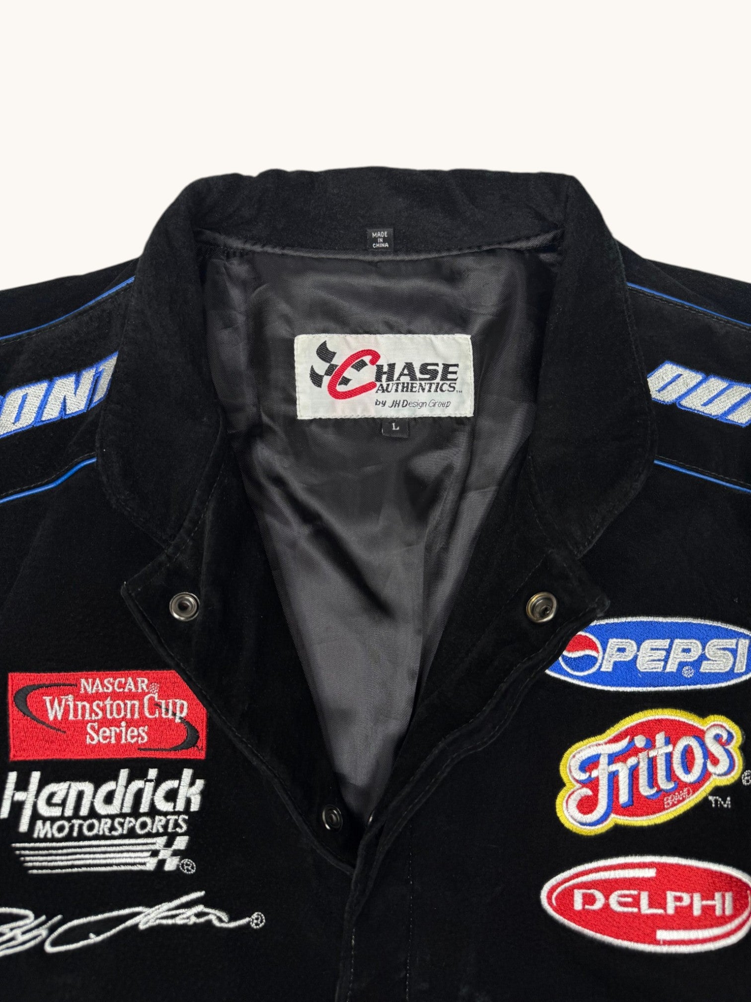 90s Chase Authentics Jeff Gordon Nascar Jacket - L